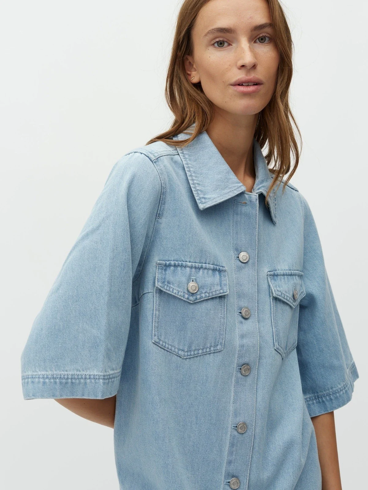Mira denim kjole - lighter soft wash - Image 4