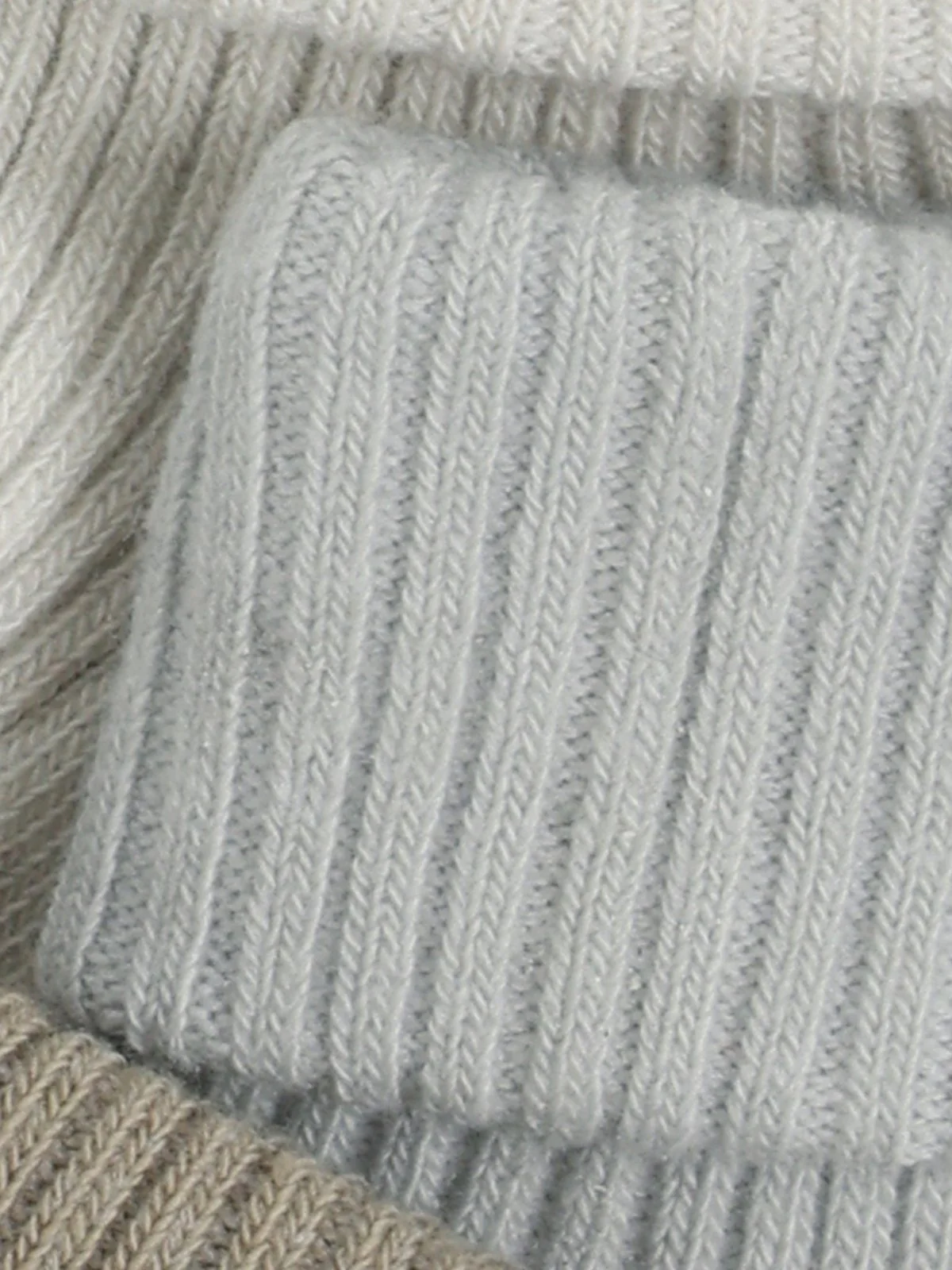BABY RIB SOKKER 3PCK - WILLAM GRAY - Image 3
