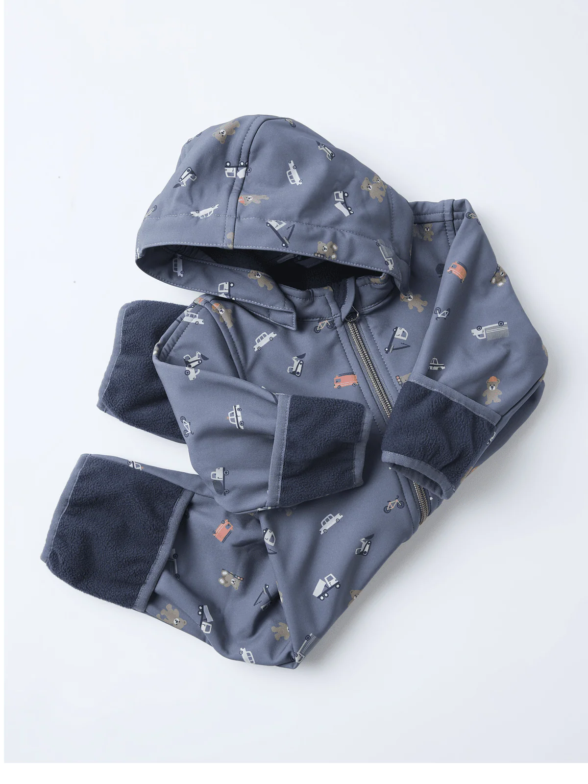 ALFA SOFTSHELLDRESS BABY - Flint Stone - Image 6