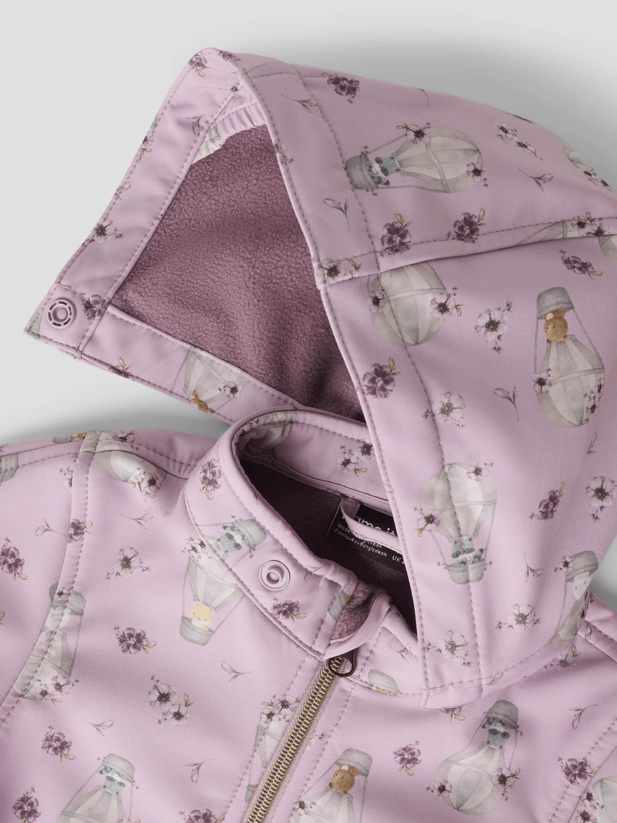 ALFA SOFTSHELLDRESS BABY - Keepsake Lilac - Image 4