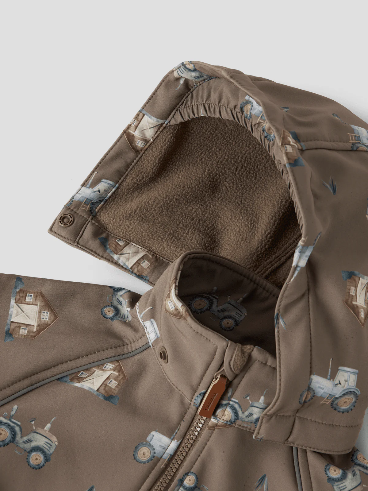 ALFA SOFTSHELLDRESS - WALNUT - Image 3