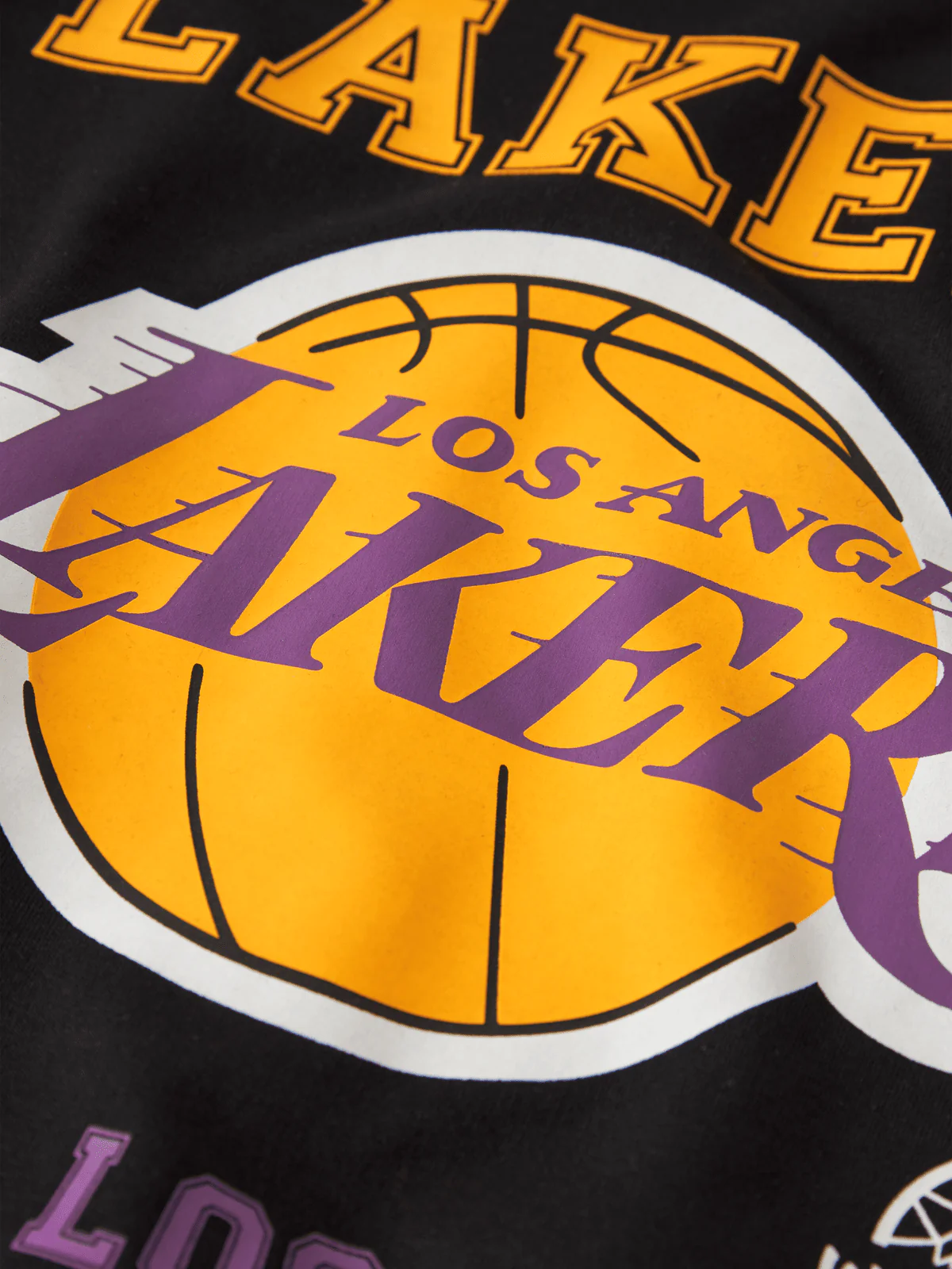 BAGGE NBA SWEAT HOODIE - Black - Image 3