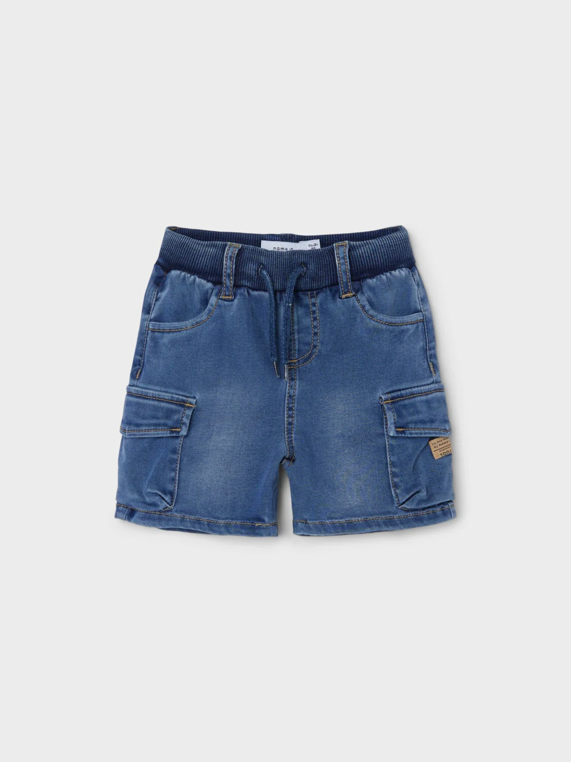 BEN BAGGY SHORTS - Medium Blue Denim - Image 4