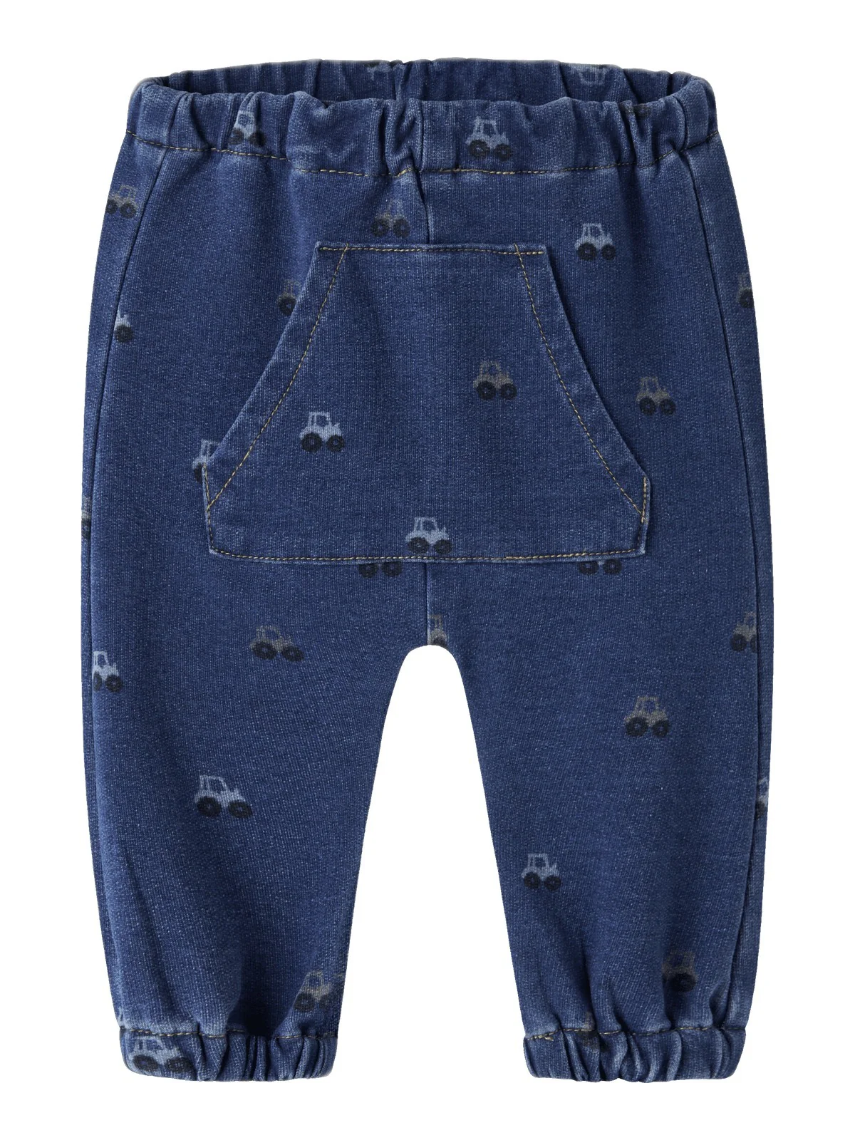 BEN BARREL JEANS - DARK BLUE DENIM
