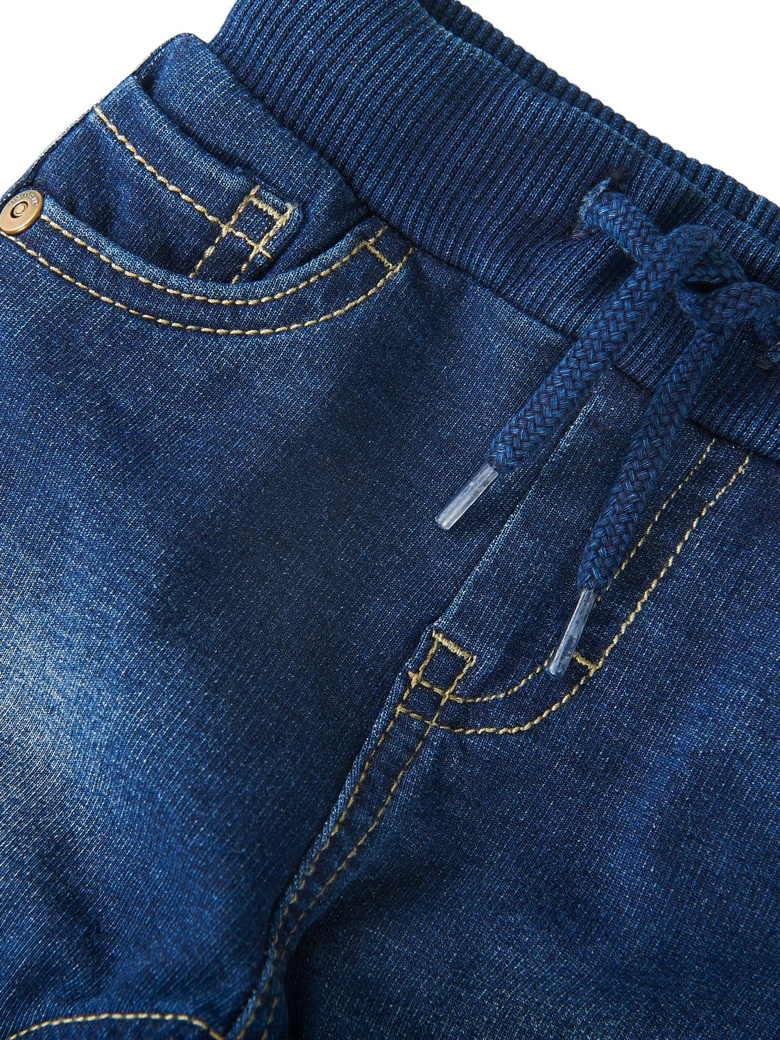 BEN SHAPE JEANS - Dark Blue Denim - Image 6