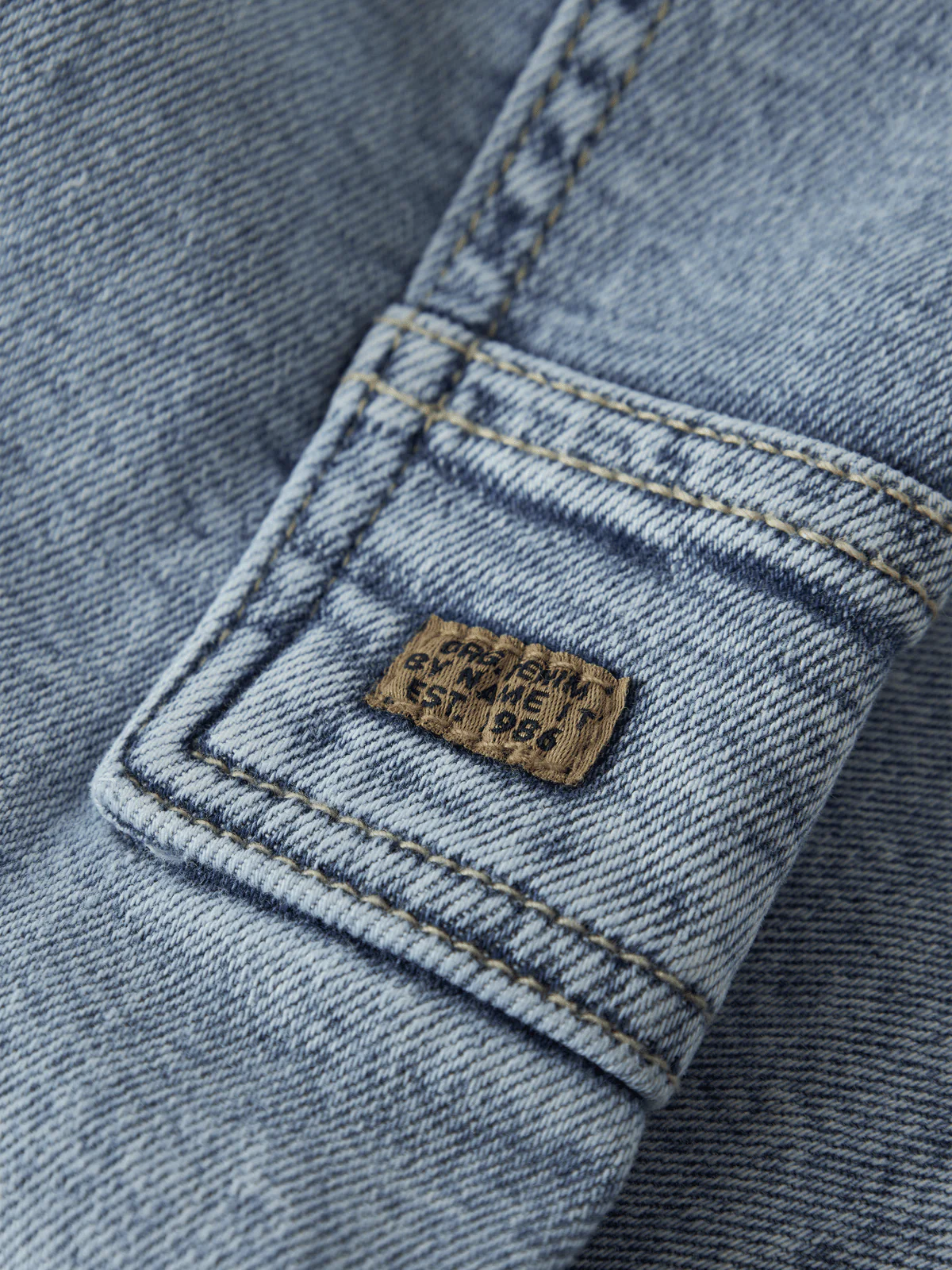 BEN TAP JEANS - Light Blue Denim - Image 4