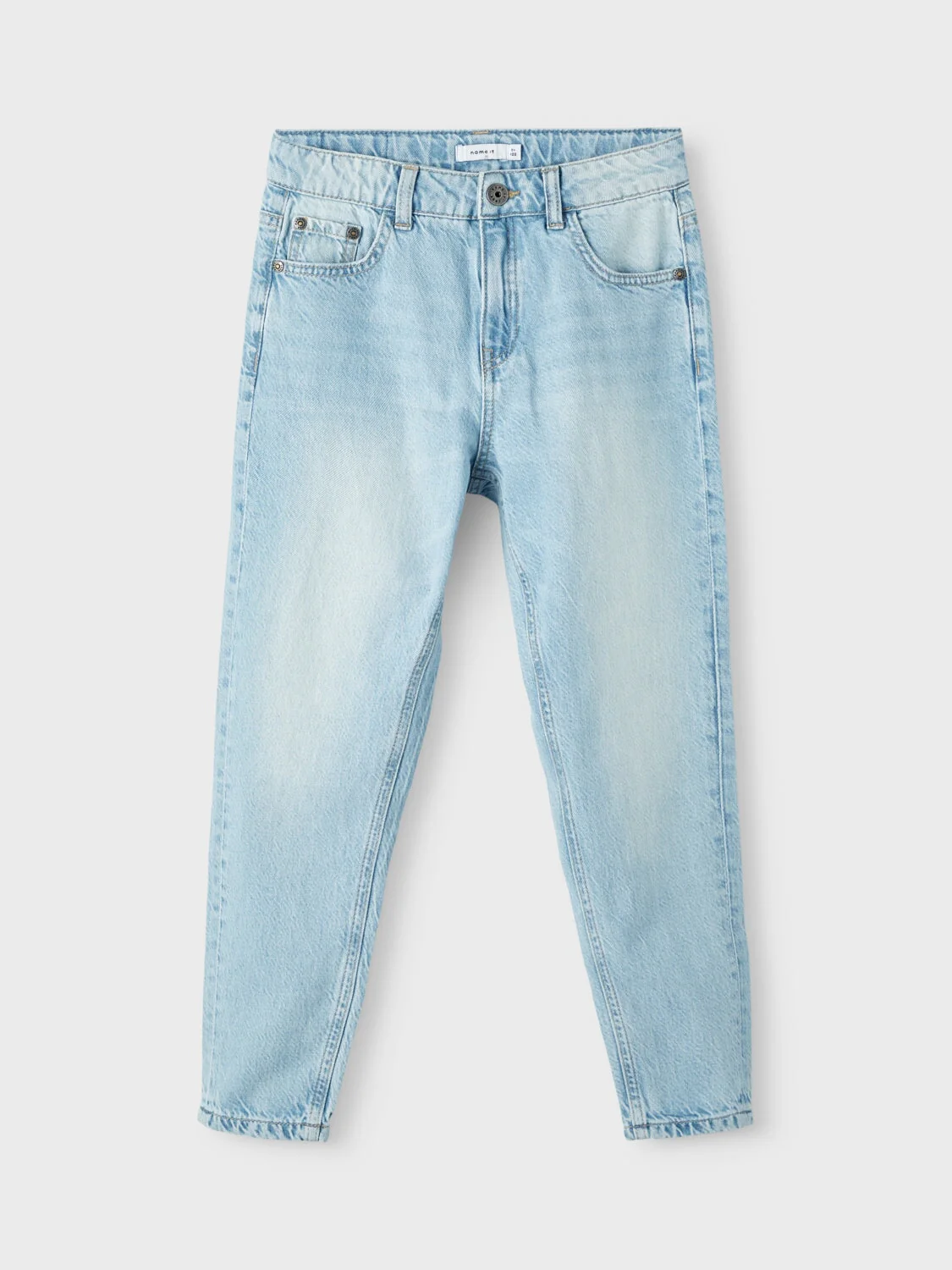 BEN TAPERED JEANS - Light Blue Denim - Image 3