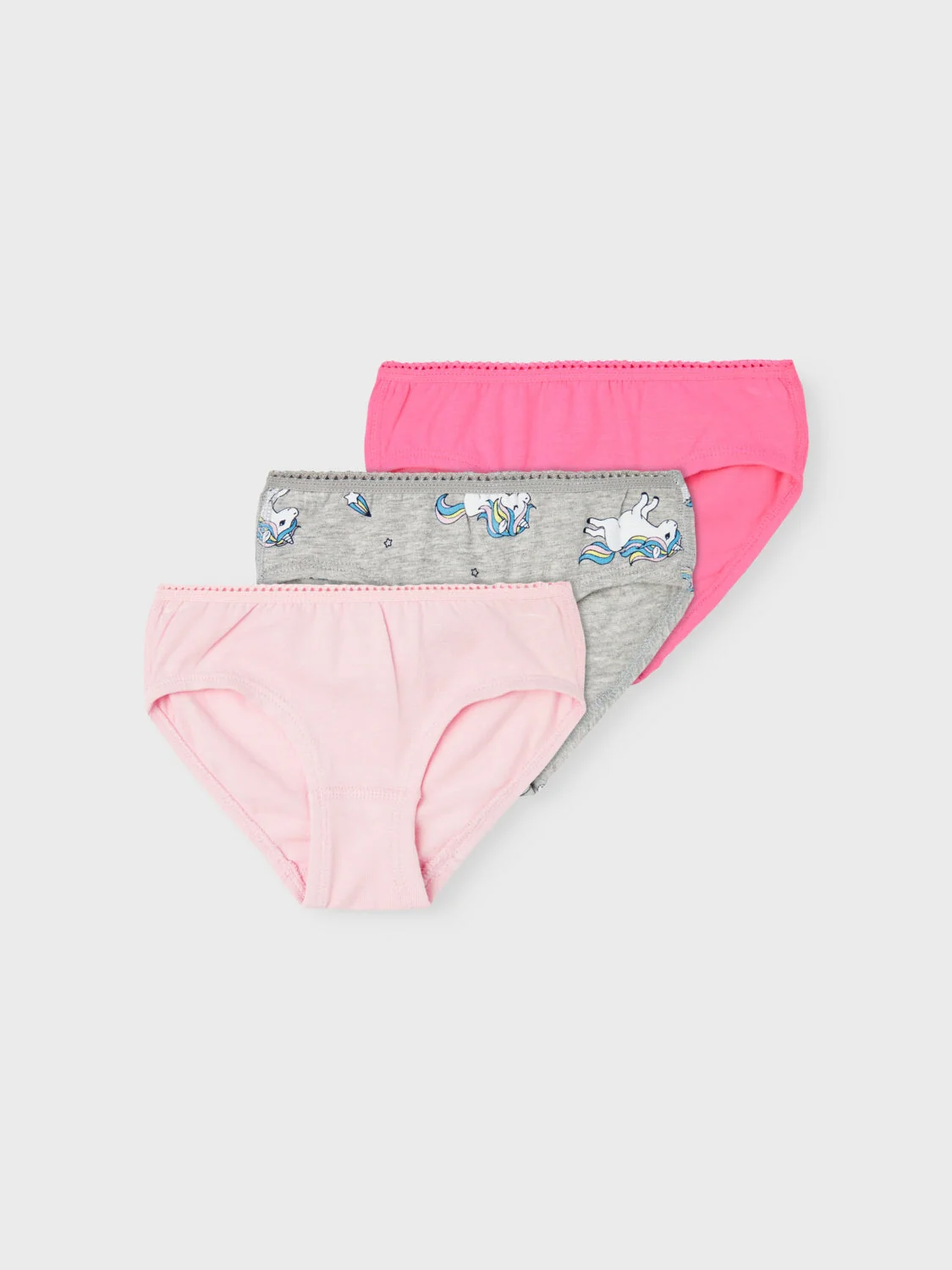BRIEFS undertøy 3-Pack - Grey Melange - Image 3