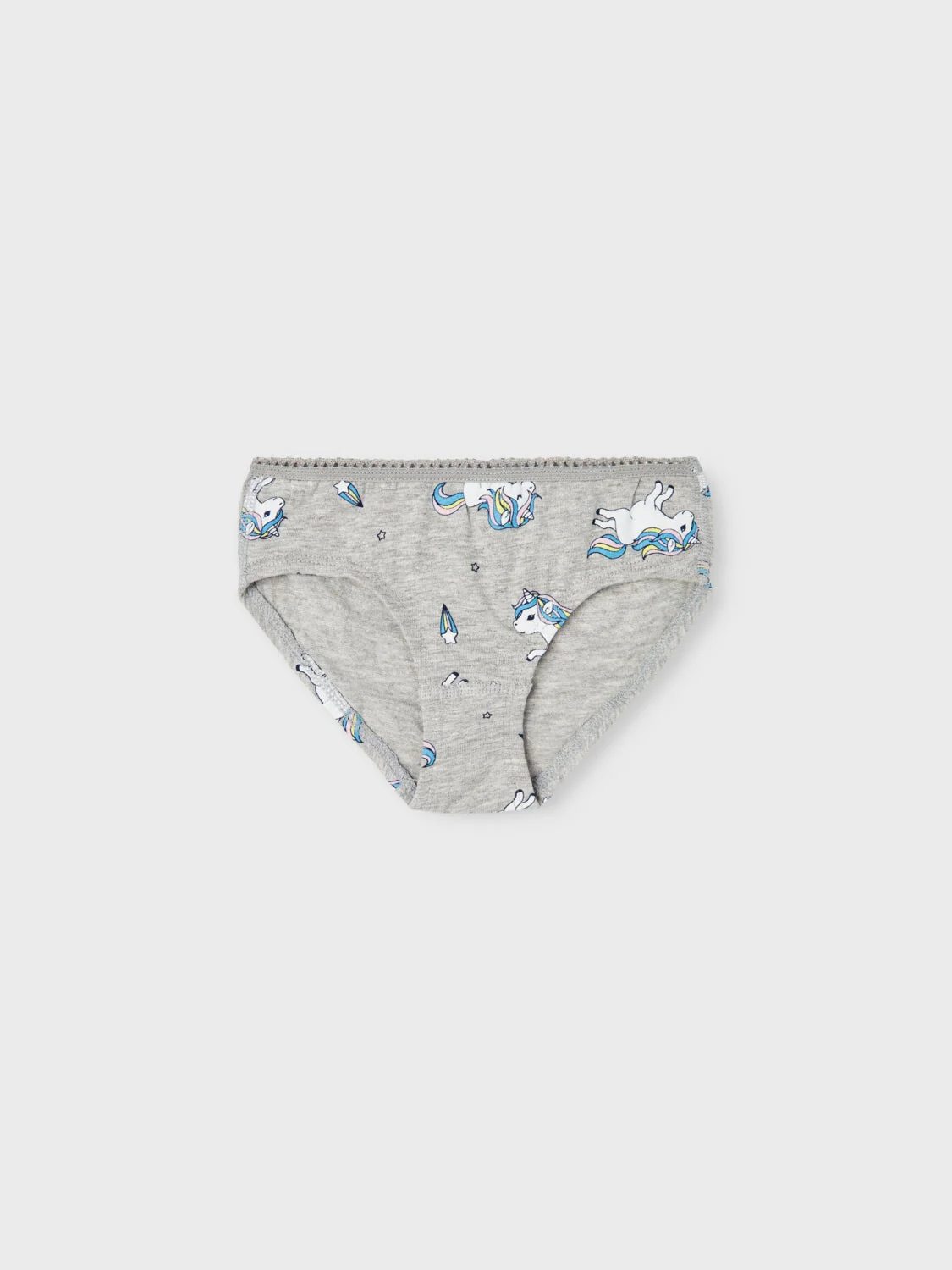 BRIEFS undertøy 3-Pack - Grey Melange - Image 5