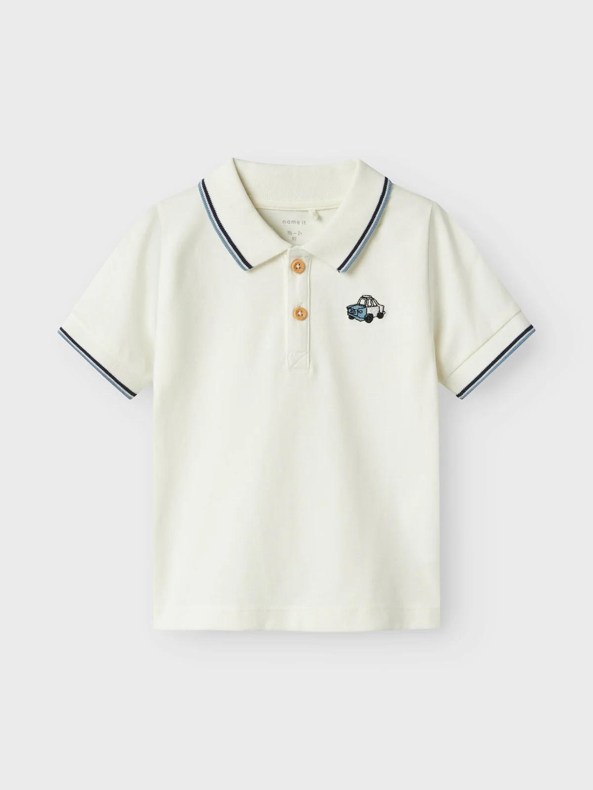 DAKAN POLO SKJORTE - Cloud Dancer - Image 4