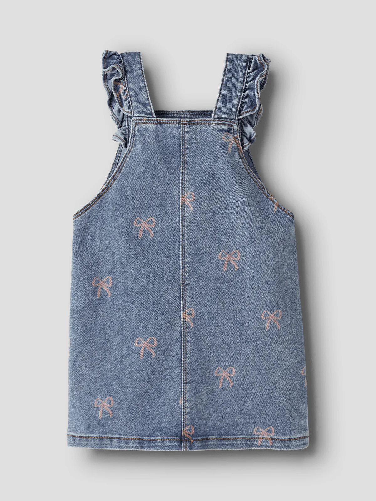 FAITH DENIM KJOLE - Medium Blue Denim - Image 3