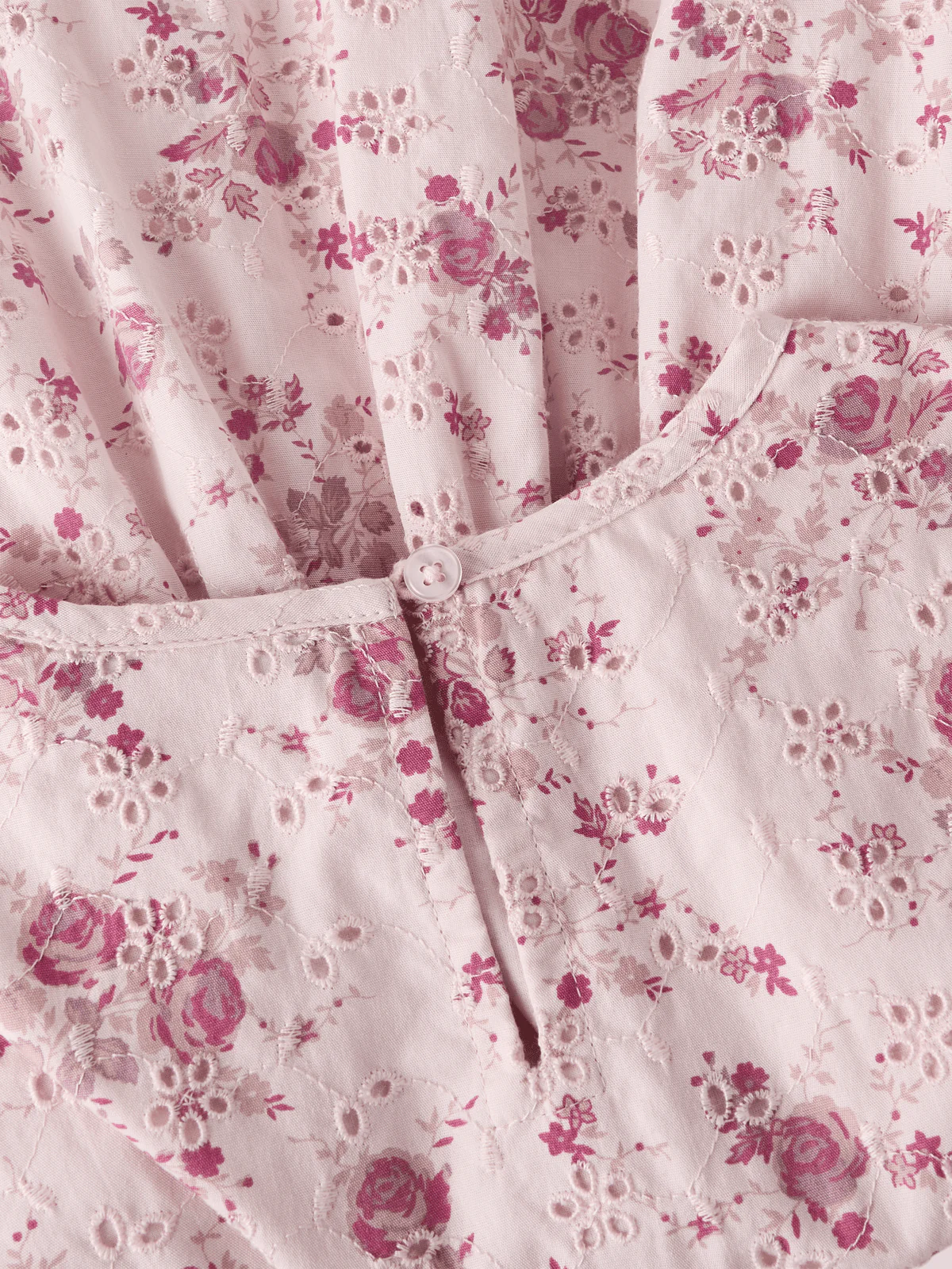 FEMBRODER KJOLE - cradle pink - Image 4