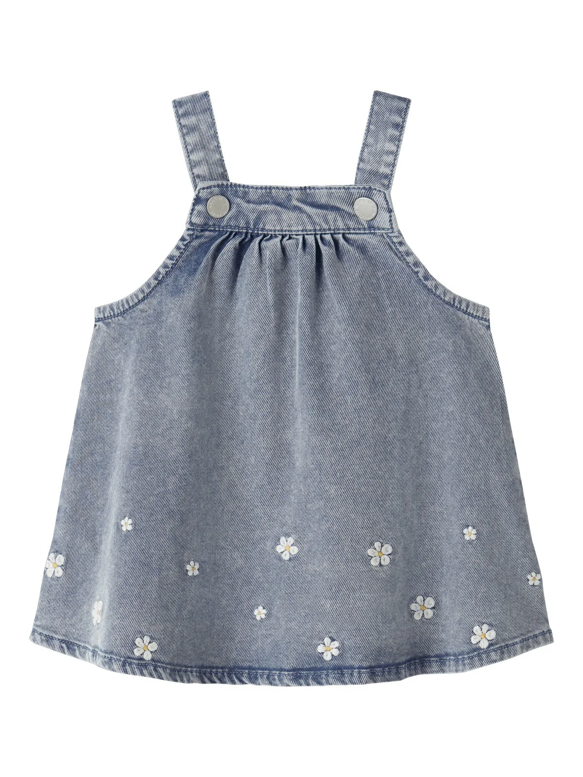 FLORA DENIM KJOLE - Light Blue Denim