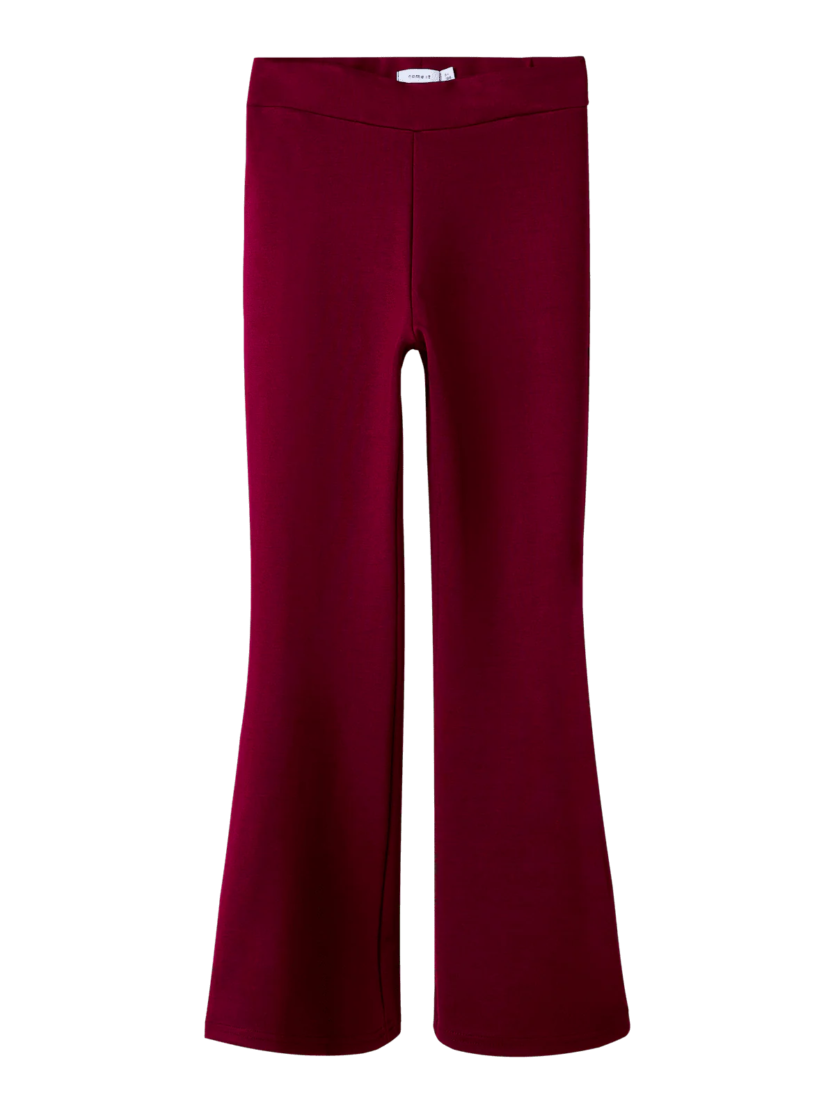 FRIKKALI BOOTCUT BUKSE - BURGUNDY