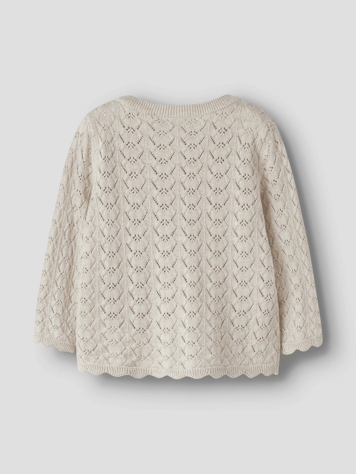 HIMALI KNIT CARDIGAN - Peyote Melange - Image 2