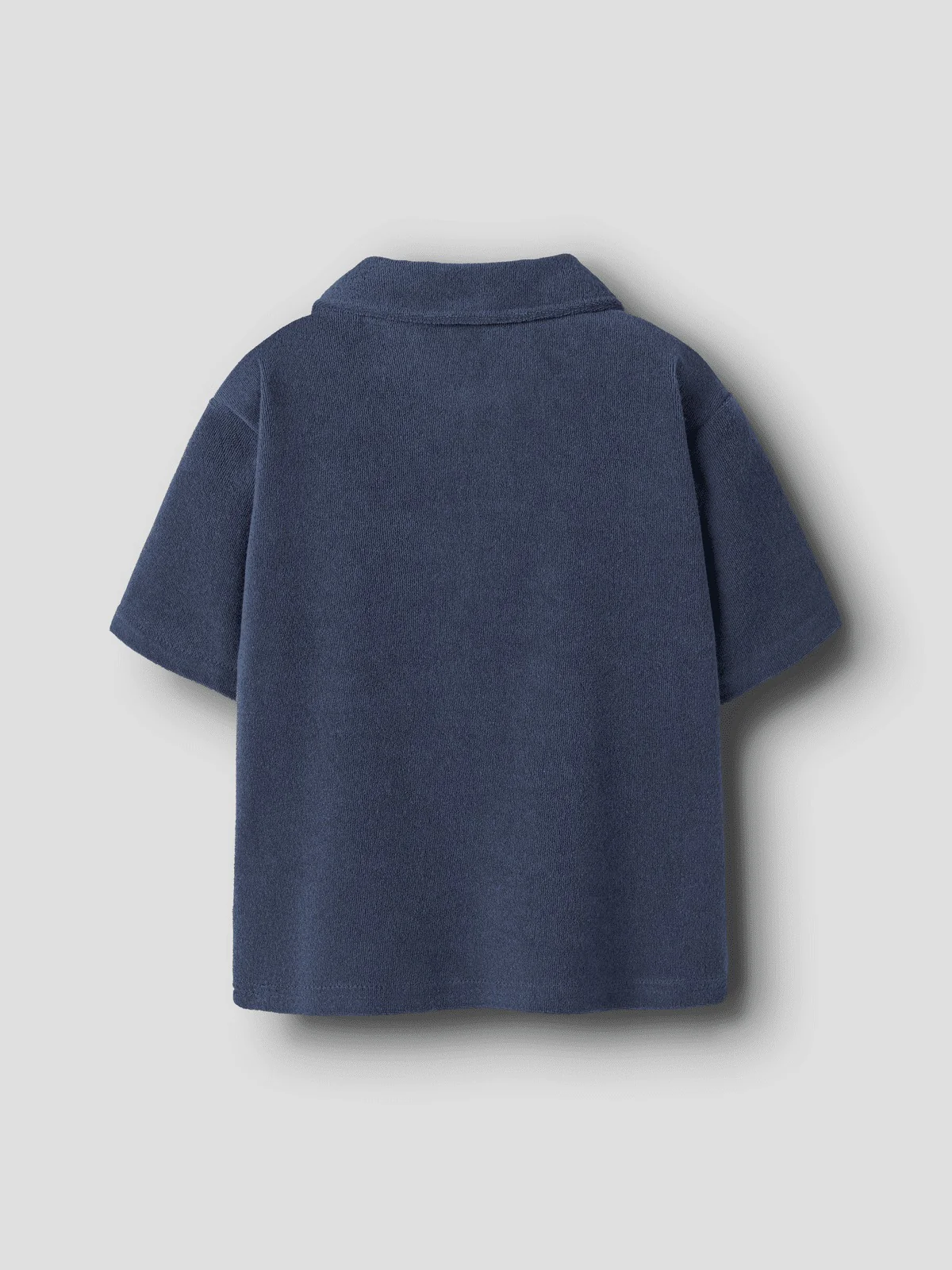 JARED TERRY POLO T-SKJORTE - Vintage Indigo - Image 2