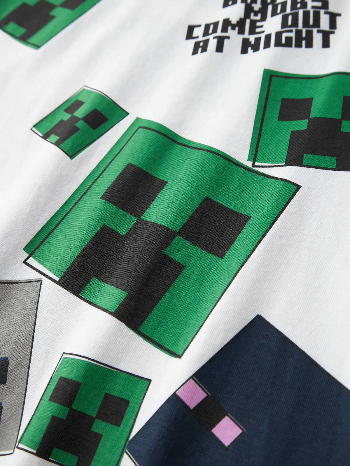 JULIO MINECRAFT T-SKJORTE - BRIGHT WHITE - Image 3