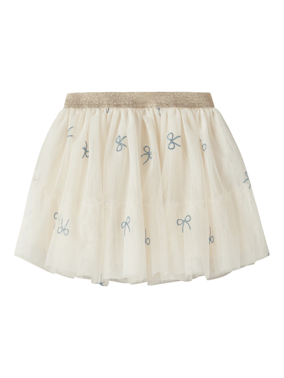 KIRA TULLE SKJØRT - Antique White - Image 2