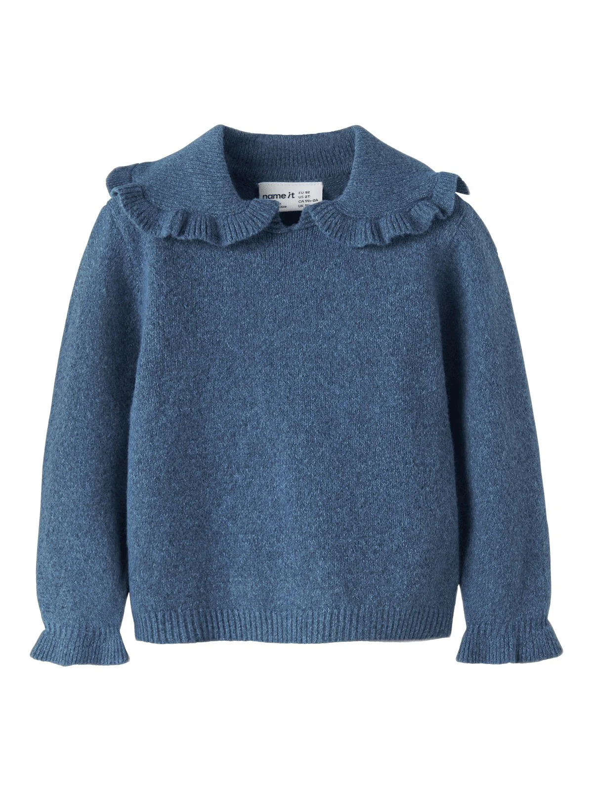 KIRSTENA KNIT GENSER - Vintage Indigo