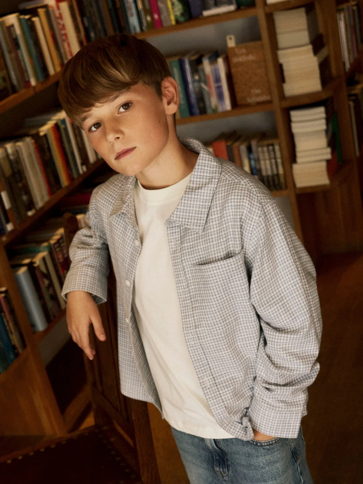 KRISTIAN OVERSHIRT SKJORTE - ASHLEY BLUE - Image 3