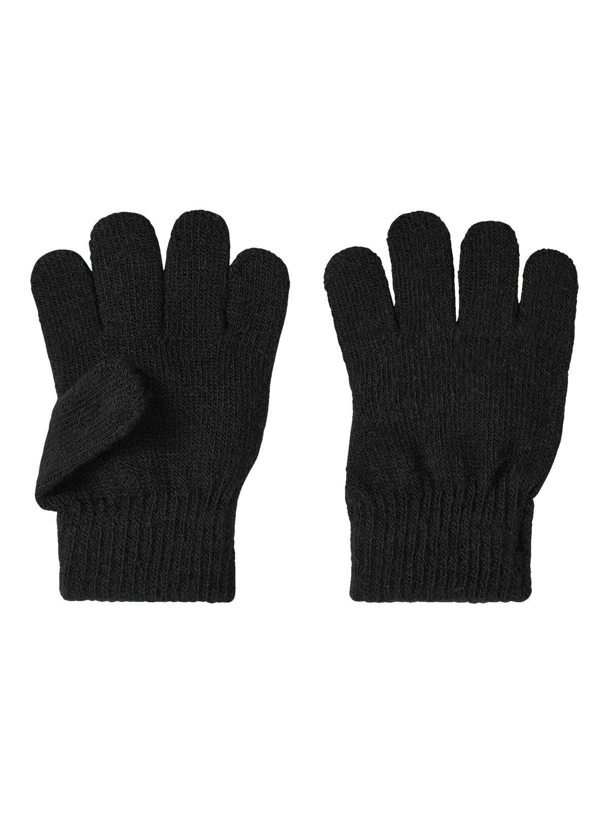 MAGIC KNIT HANSKER - Black