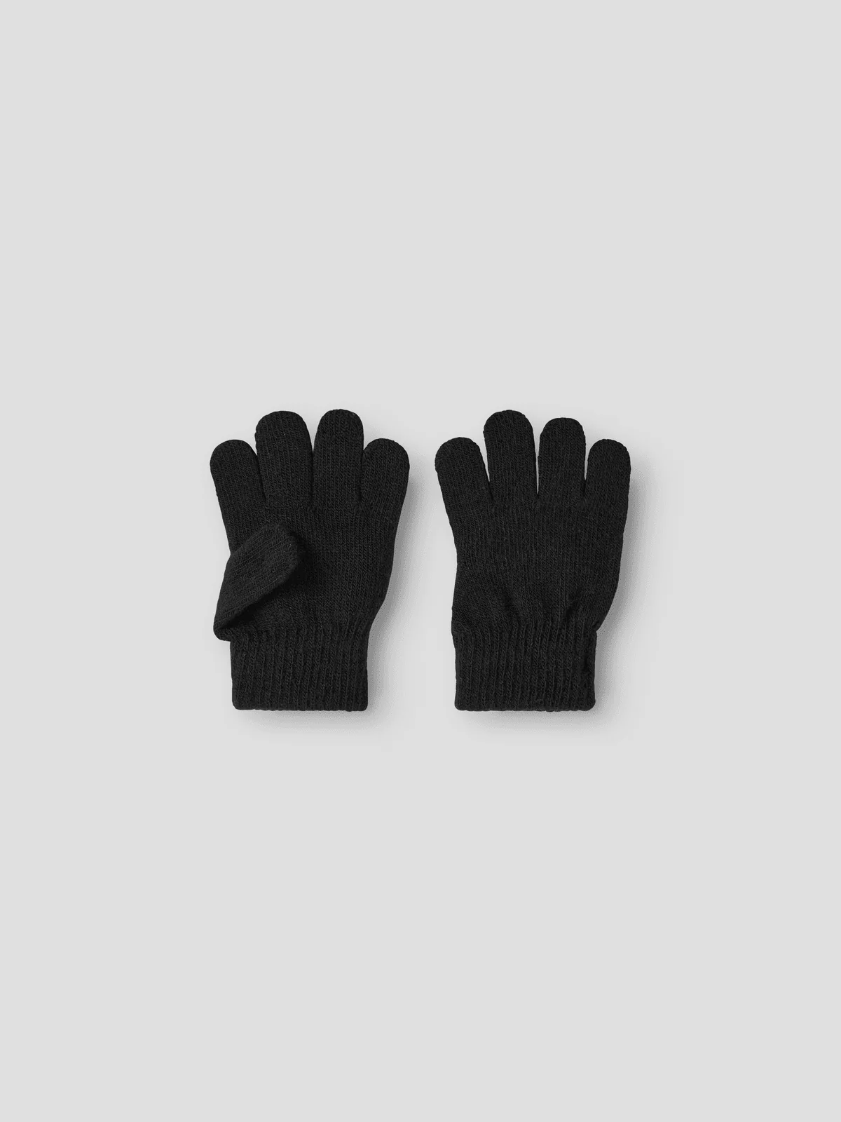 MAGIC KNIT HANSKER - Black - Image 2