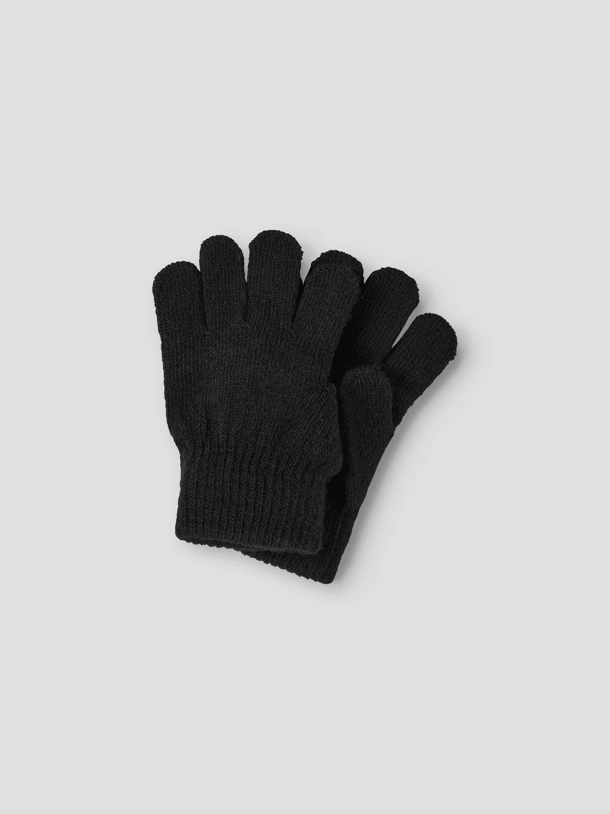 MAGIC KNIT HANSKER - Black - Image 3