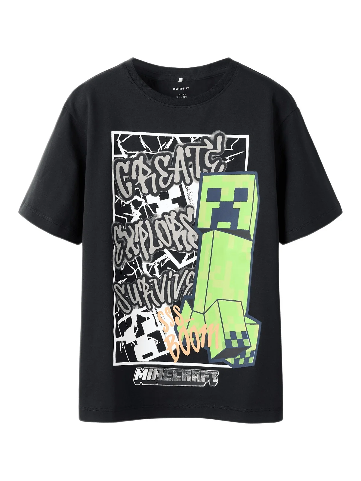 MASE MINECRAFT TOPP - Black