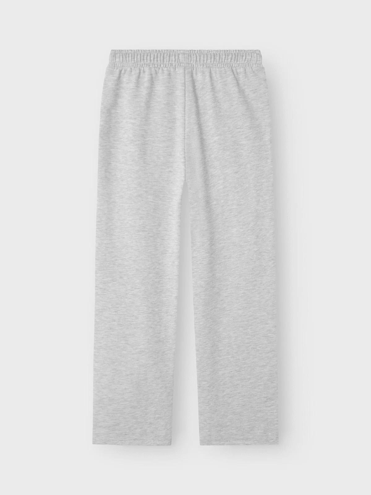 MILLE RETT JOGGEBUKSE - Light Grey Melange - Image 3