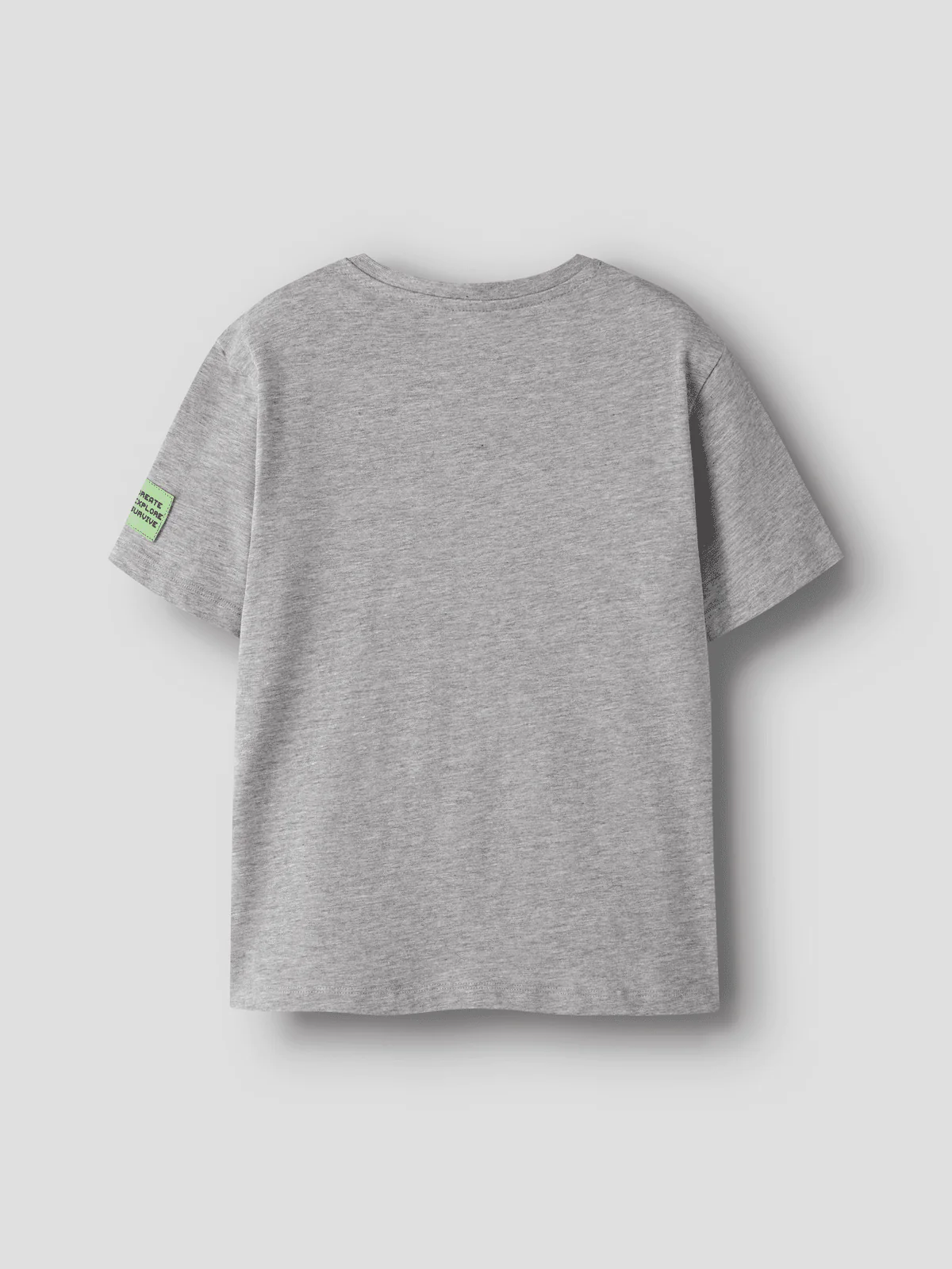 MYKIN MINECRAFT T-SKJORTE - Grey Melange - Image 2