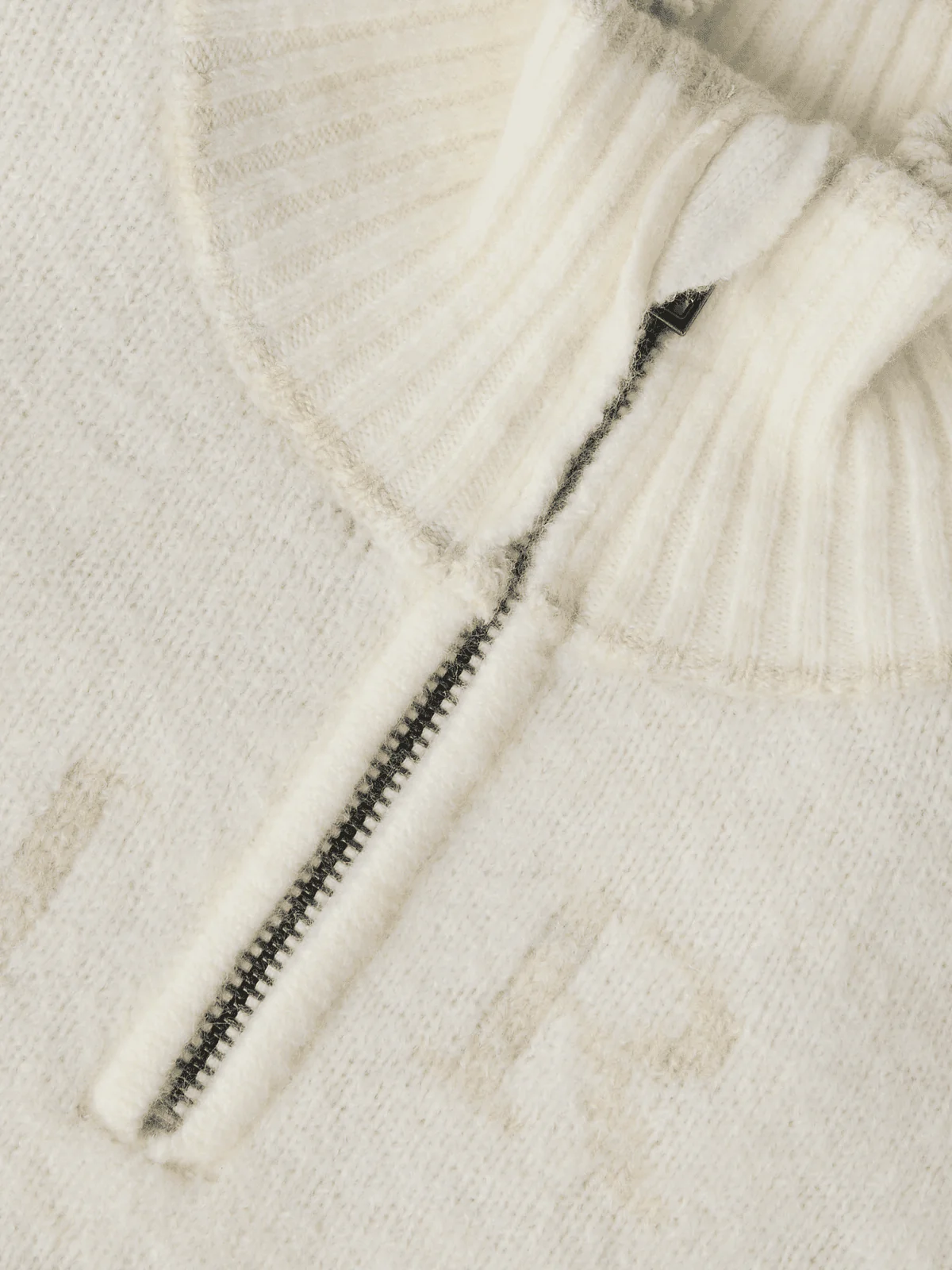 NEIFYA OVERSIZE KNIT GENSER - Cloud Dancer - Image 3