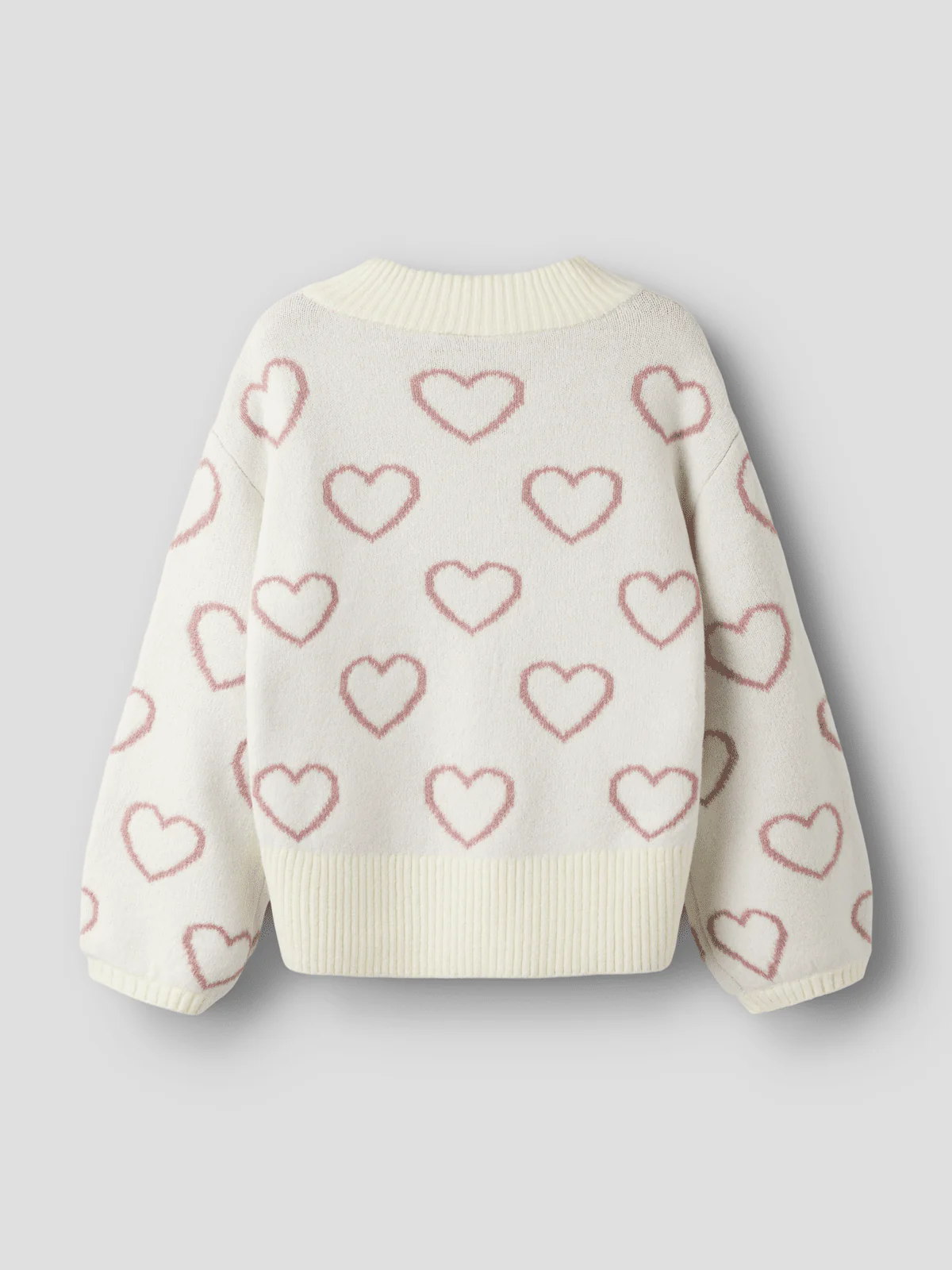 NELLY OVERSIZE KNIT GENSER - Cloud Dancer - Image 2