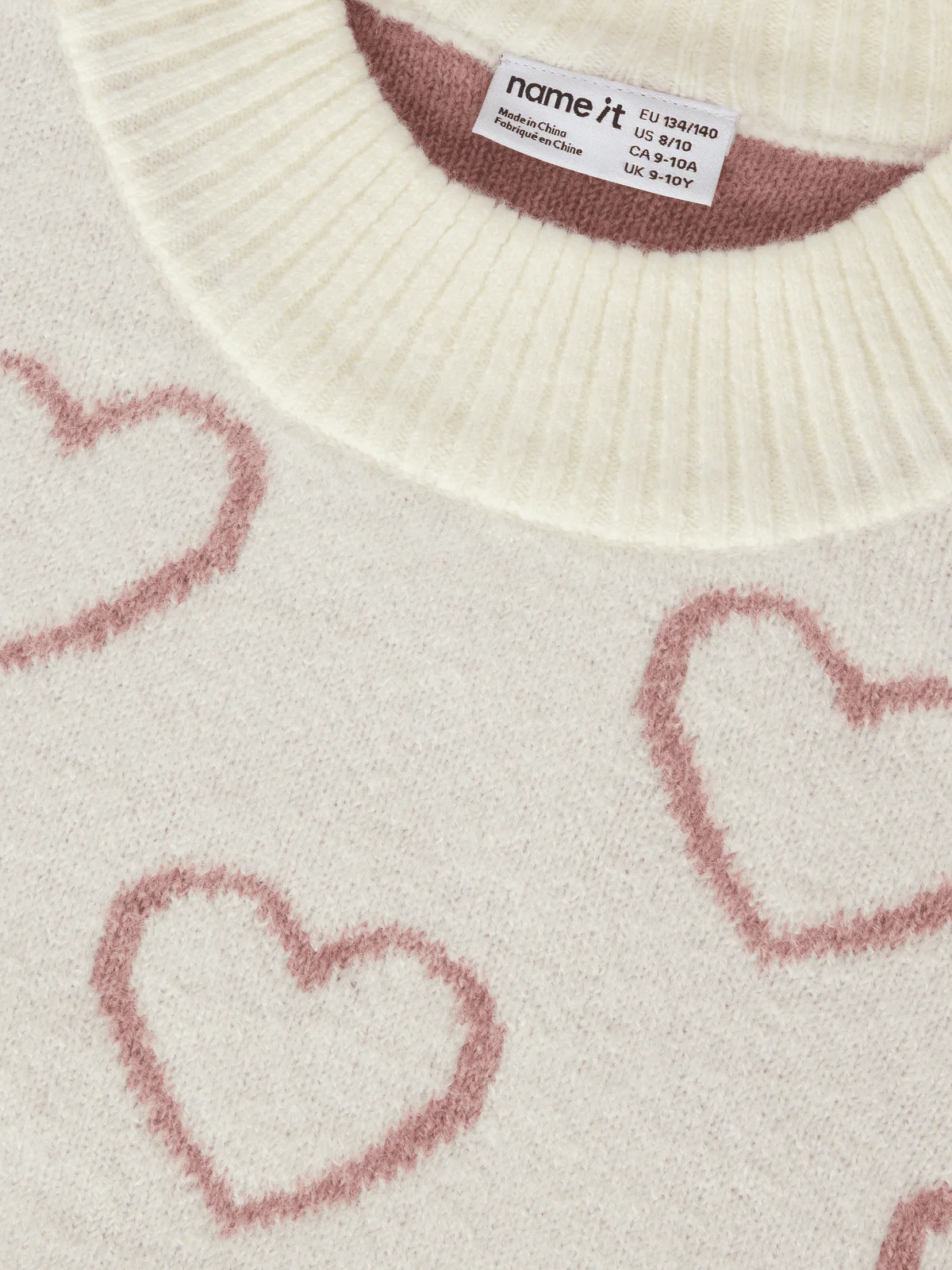NELLY OVERSIZE KNIT GENSER - Cloud Dancer - Image 3