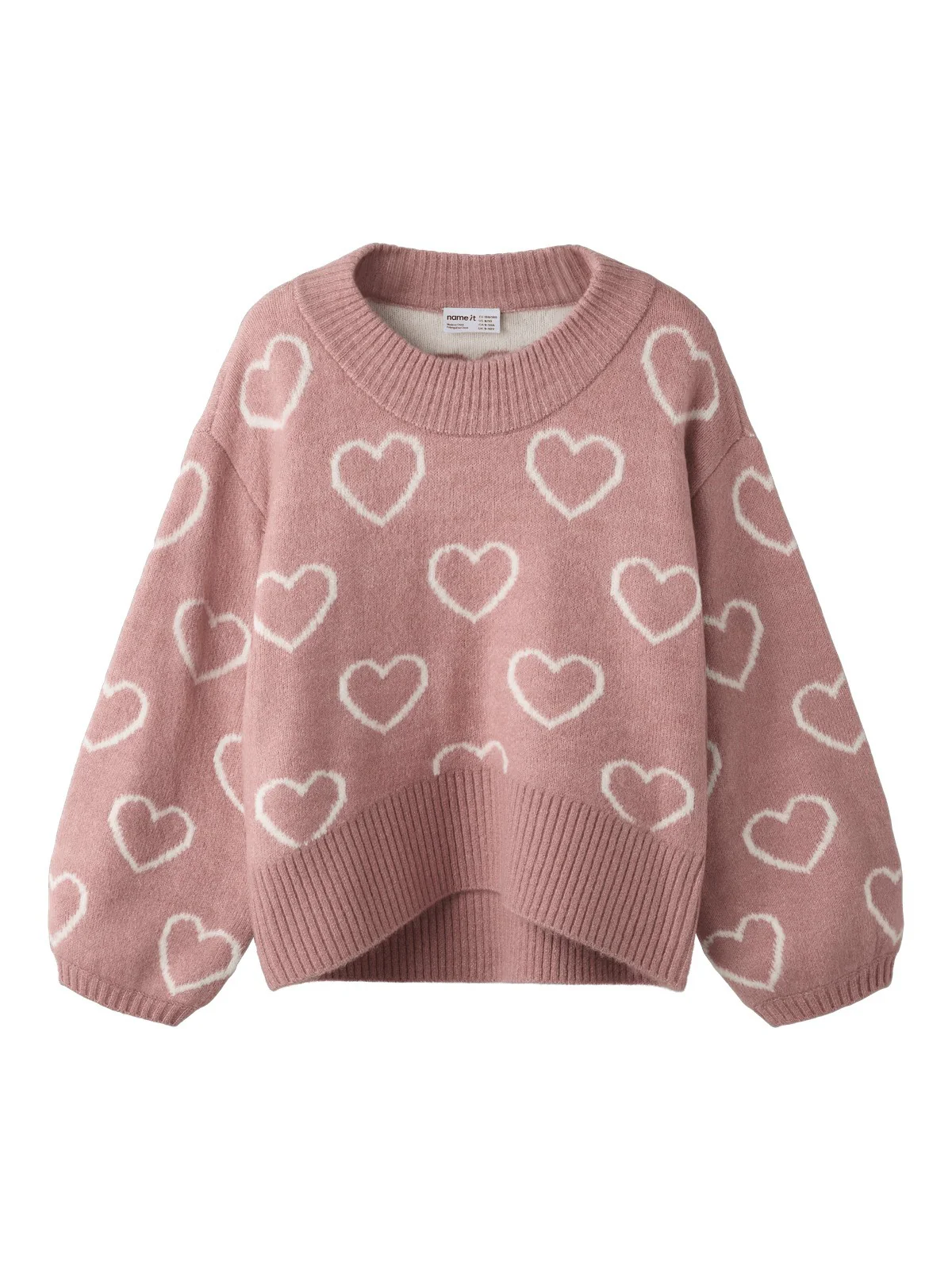 NELLY OVERSIZE KNIT GENSER - Rose Elegance