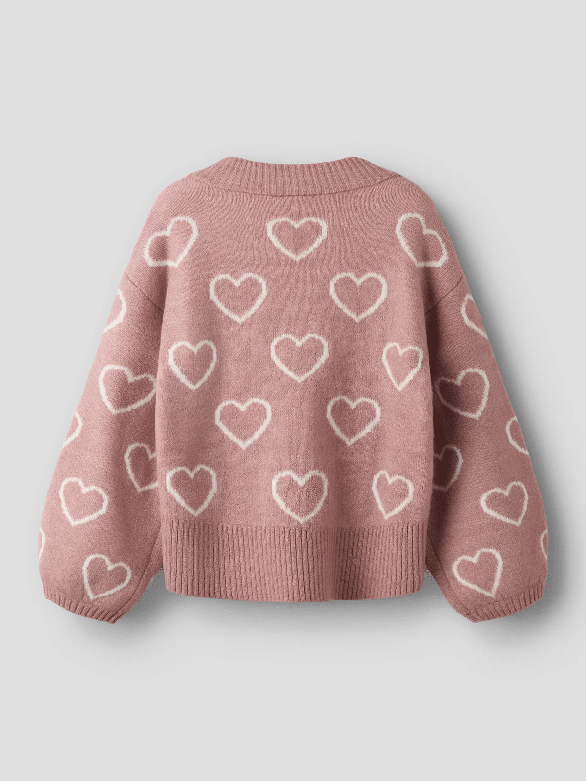 NELLY OVERSIZE KNIT GENSER - Rose Elegance - Image 2