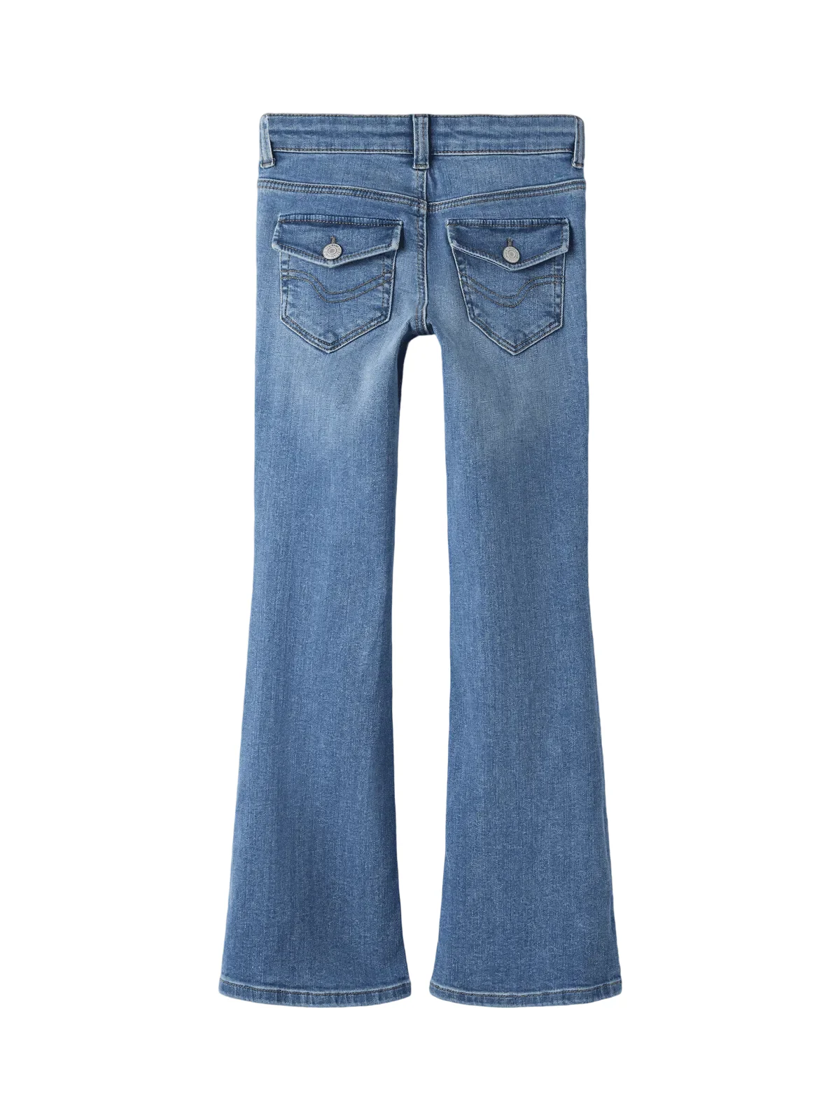 POLLY BOOTCUT JEANS - Medium Blue Denim - Image 2
