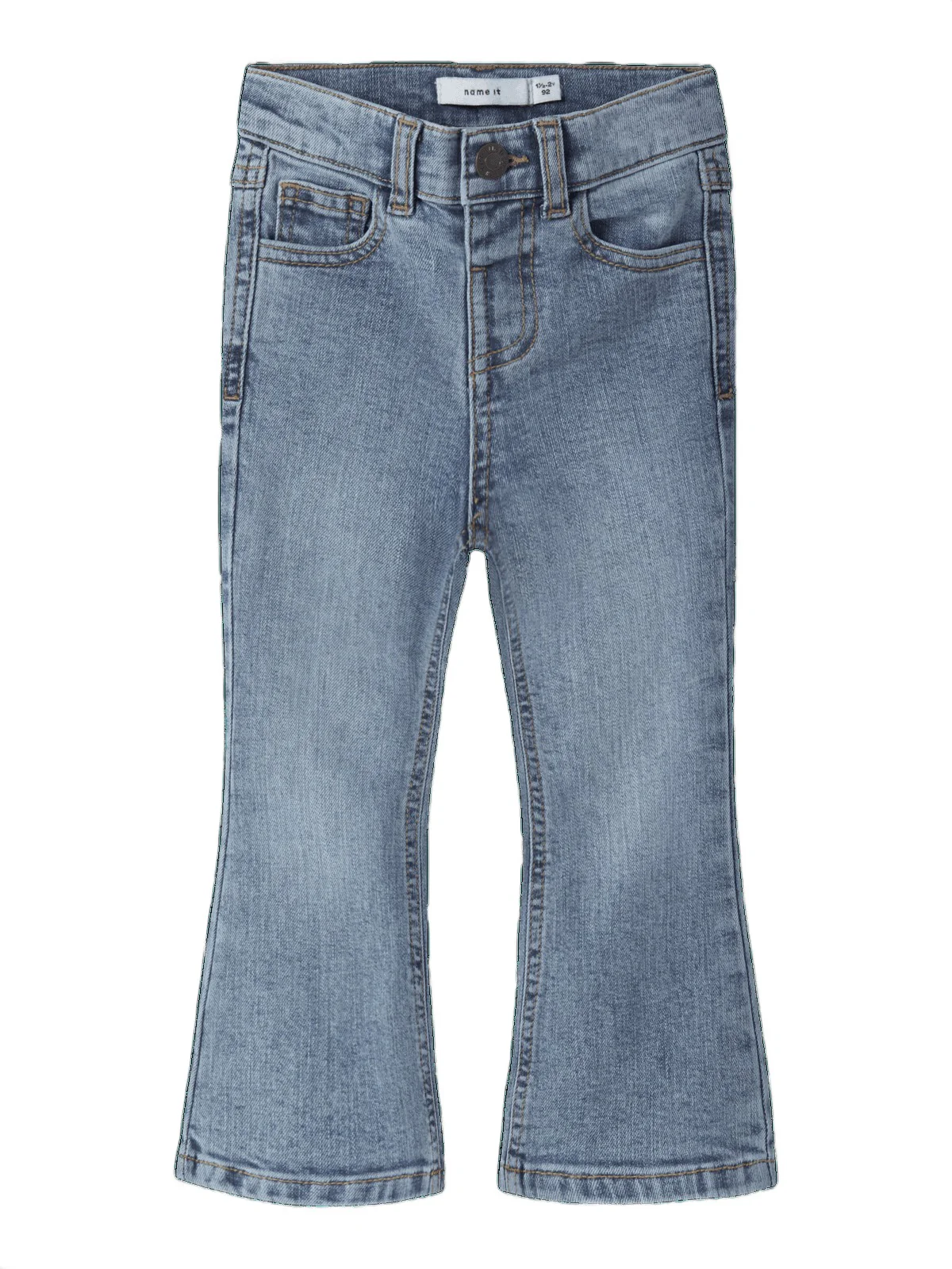 POLLY BOOTCUT JEANS - MEDIUM BLUE DENIM
