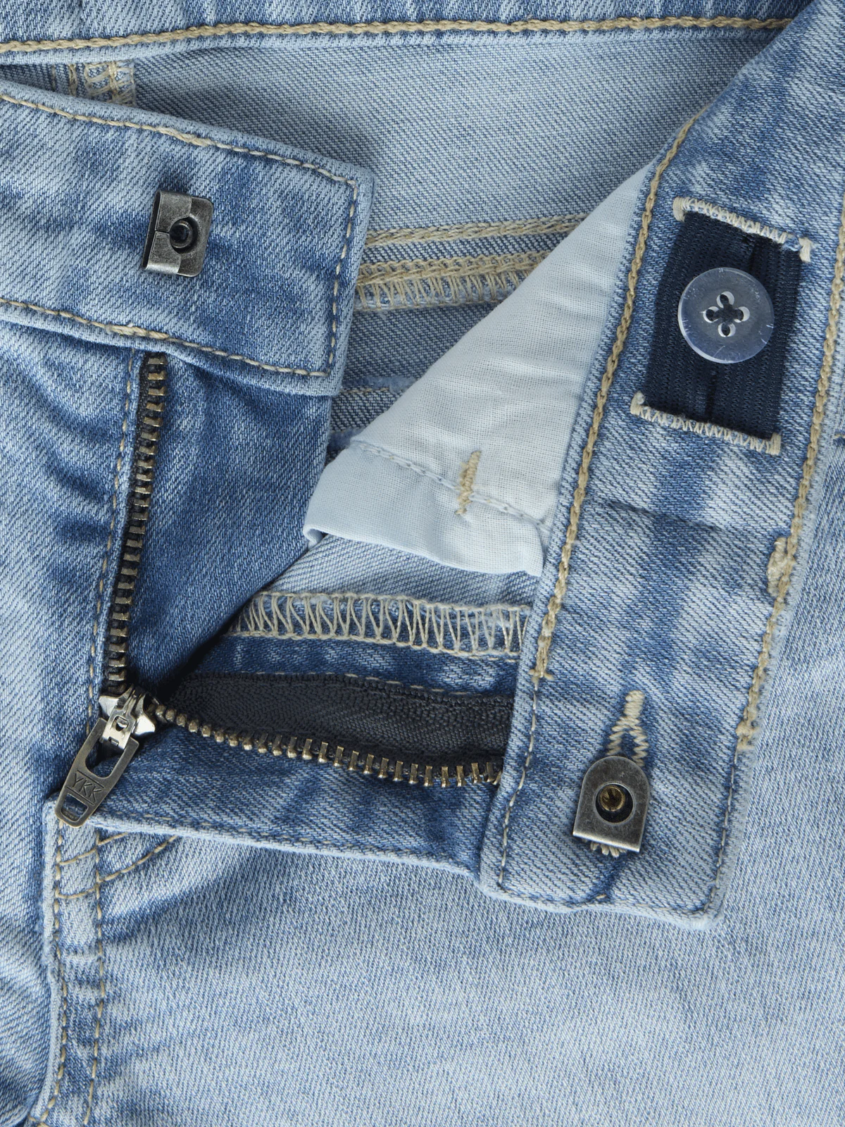 POLLY FLARED JEANS - Light Blue Denim - Image 3