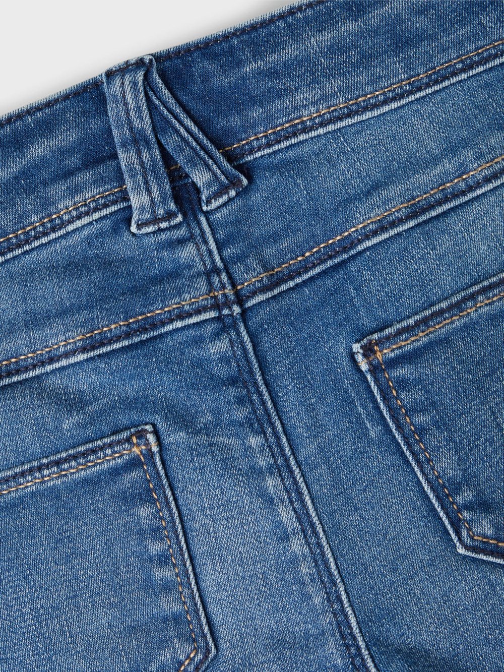 POLLY SKINNY BOOT JEANS - Dark Blue Denim - Image 3