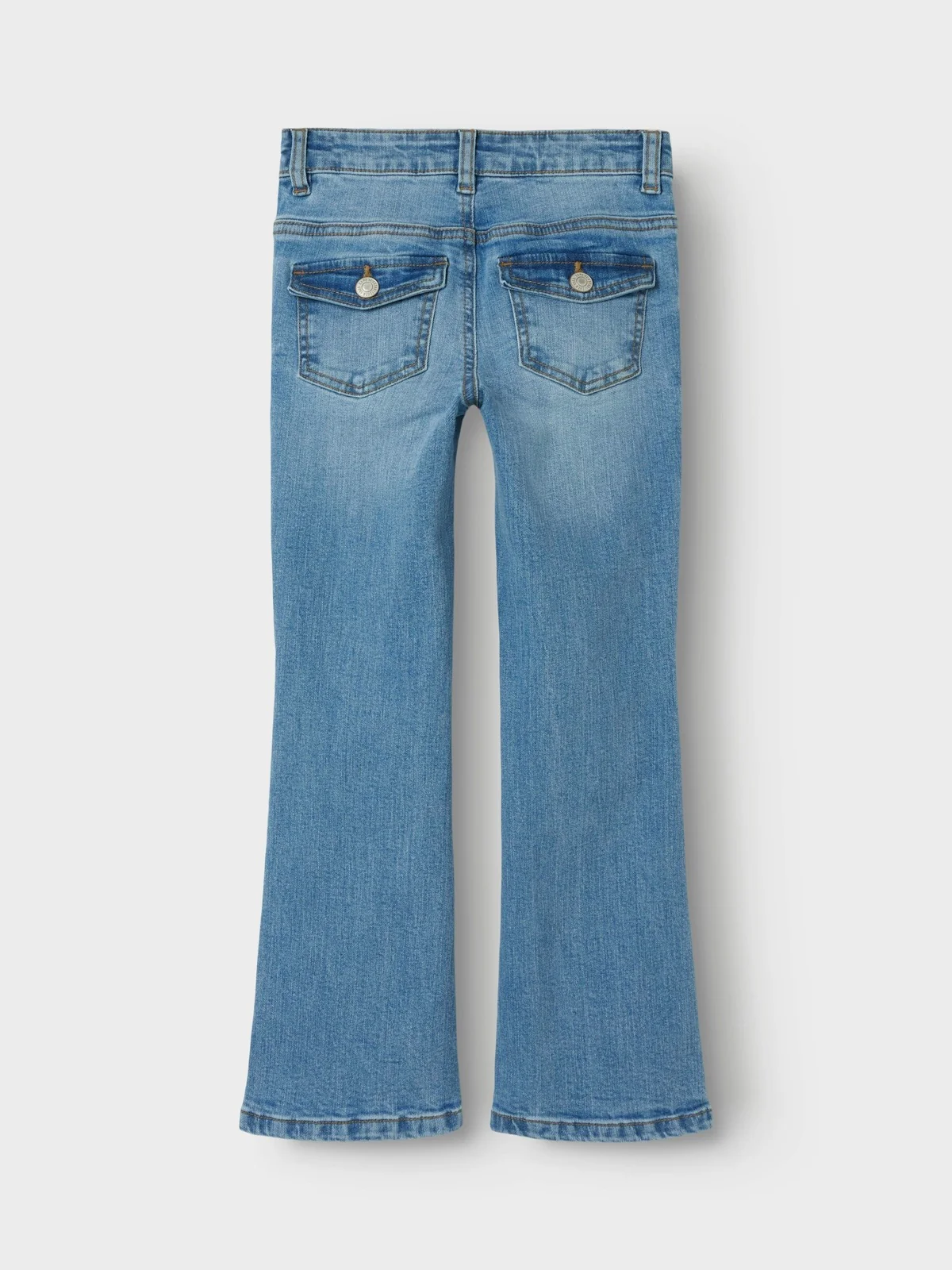 POLLY SKINNY BOOT JEANS - Medium Blue Denim - Image 2