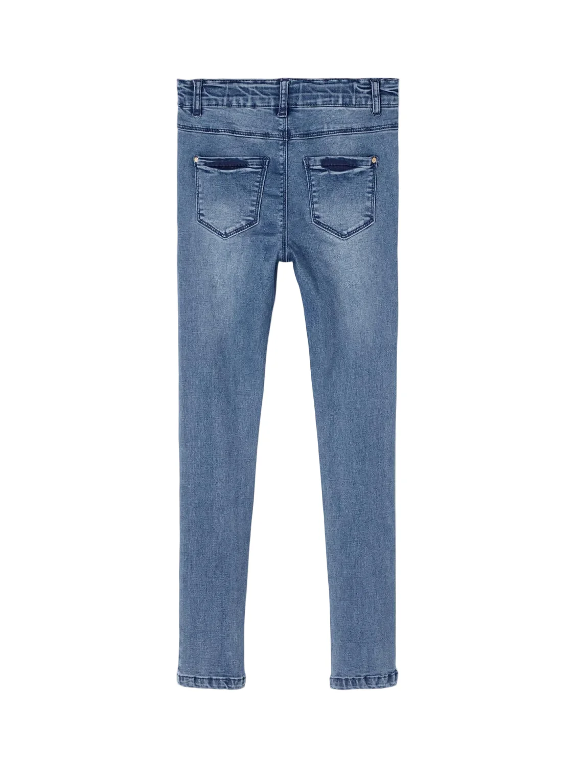 POLLY SKINNY JEANS - Medium Blue Denim - Image 2