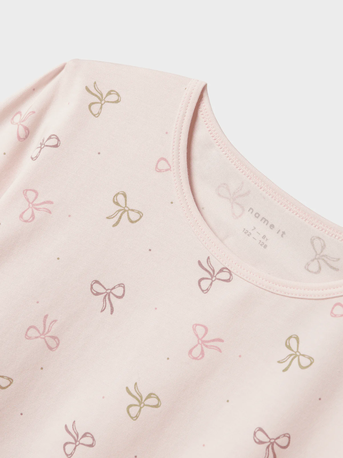 PYJAMAS PINK BOW - Barely Pink - Image 2