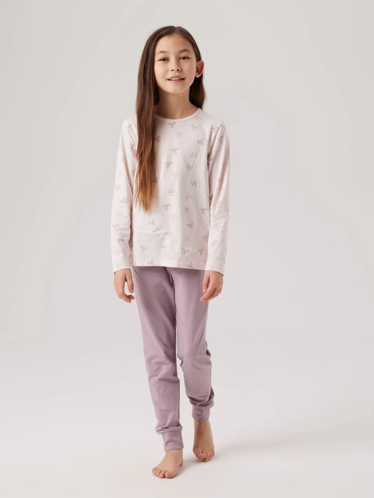 PYJAMAS PINK BOW - Barely Pink - Image 4