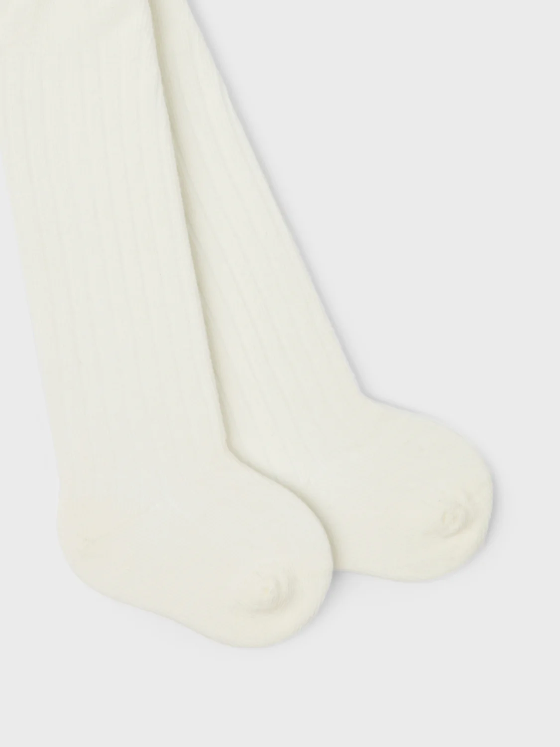 Rib Strømpebukse 2 Pack - White Alyssum - Image 2