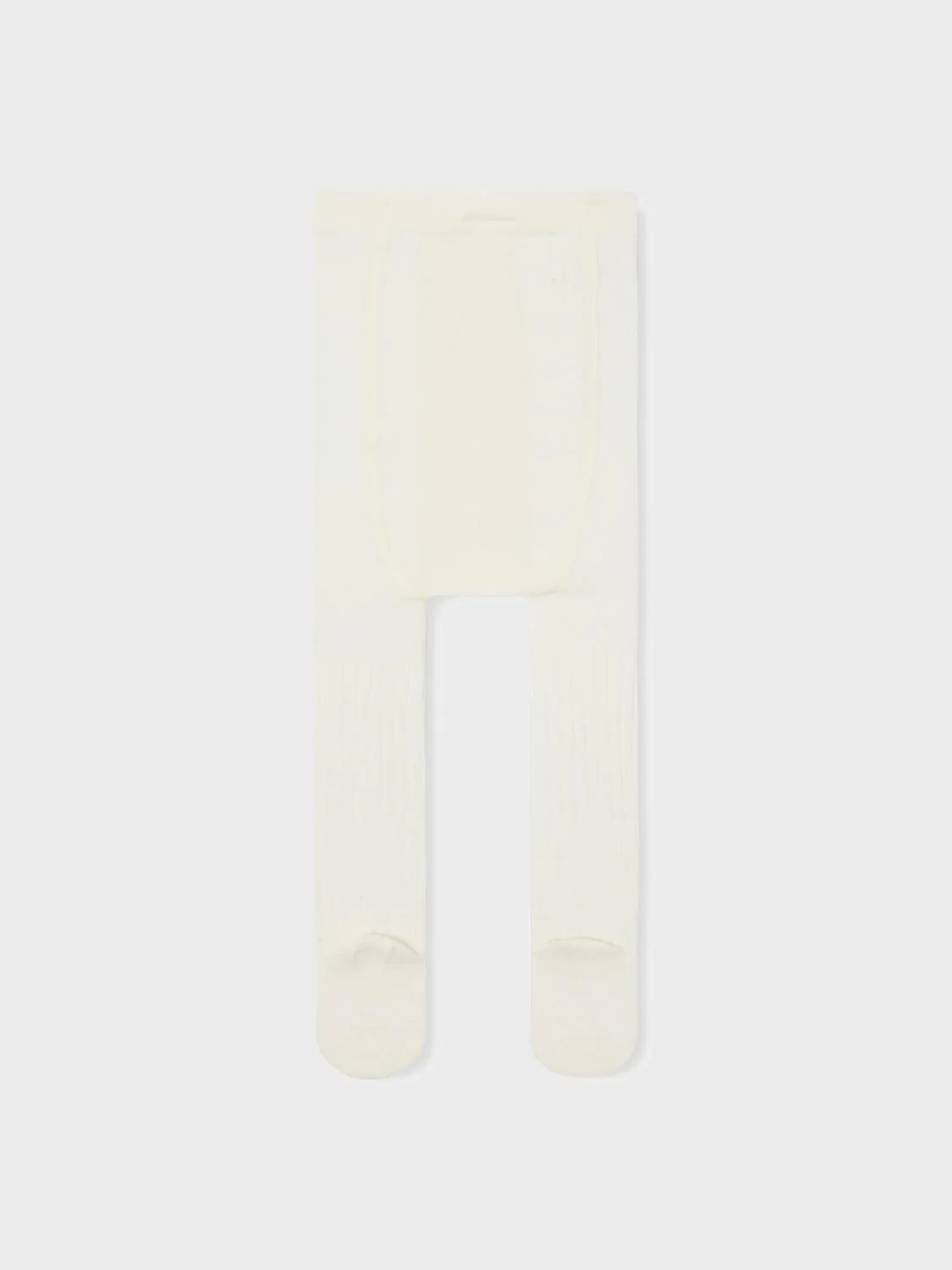 Rib Strømpebukse 2 Pack - White Alyssum - Image 4