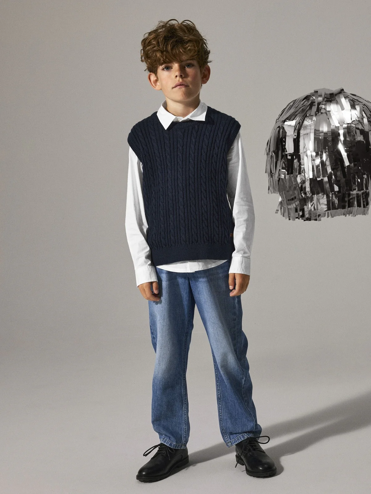 ROMAN KNIT SLIPOVER - Navy Blazer - Image 4