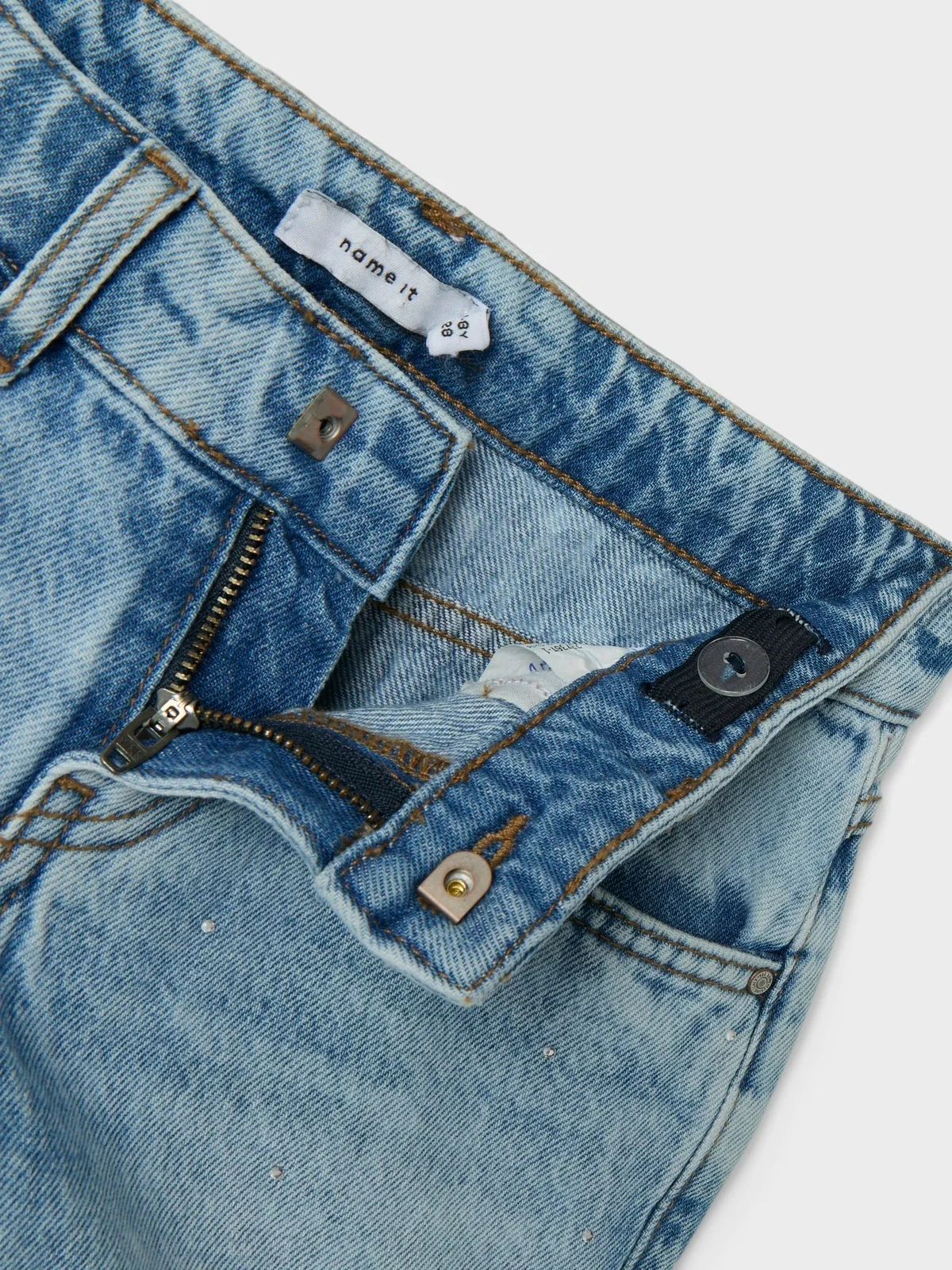 ROSE RHINE DNM SHORTS - Medium Blue Denim - Image 2