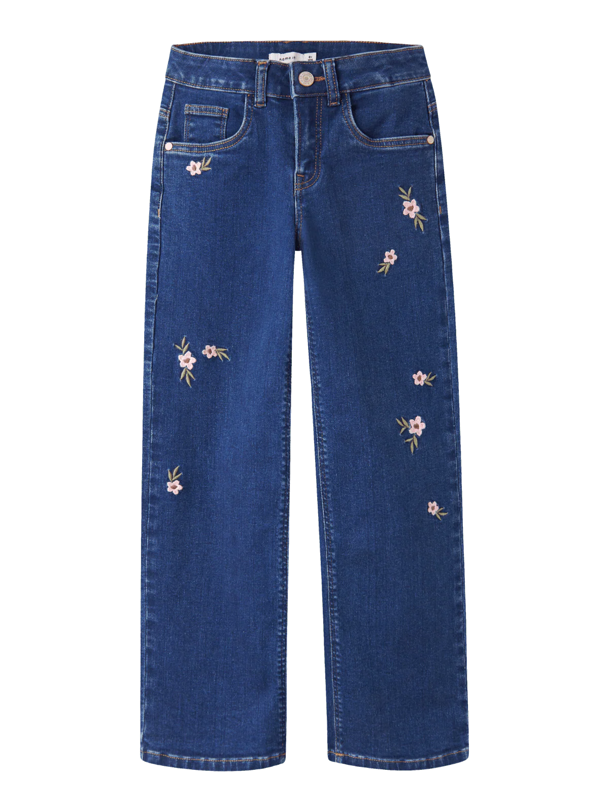 ROSE WIDE JEANS - Dark Blue Denim - Image 2