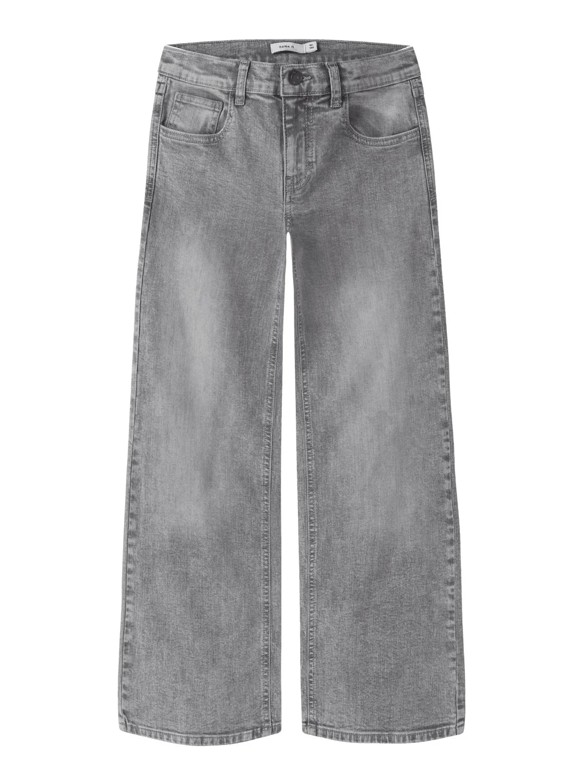 ROSE WIDE JEANS - MEDIUM GREY DENIM - Image 2