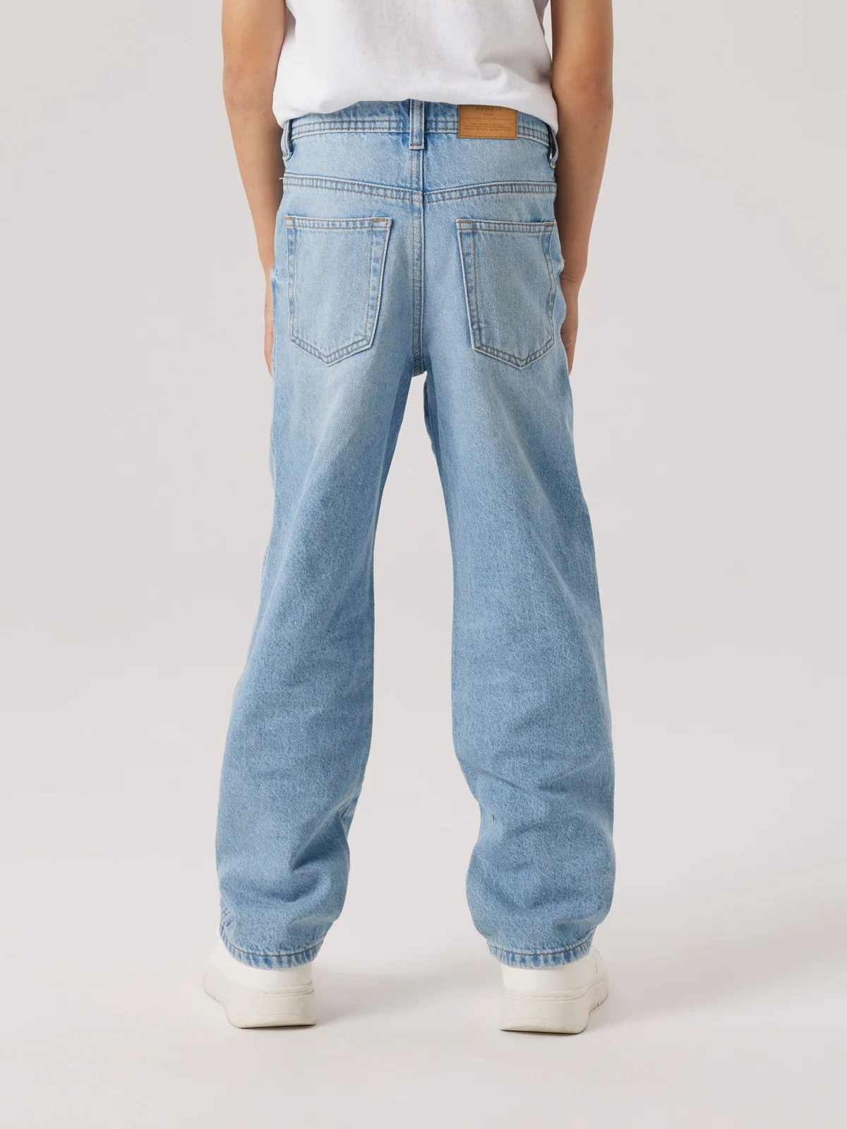 RYAN LOOSE JEANS - Light Blue Denim - Image 5